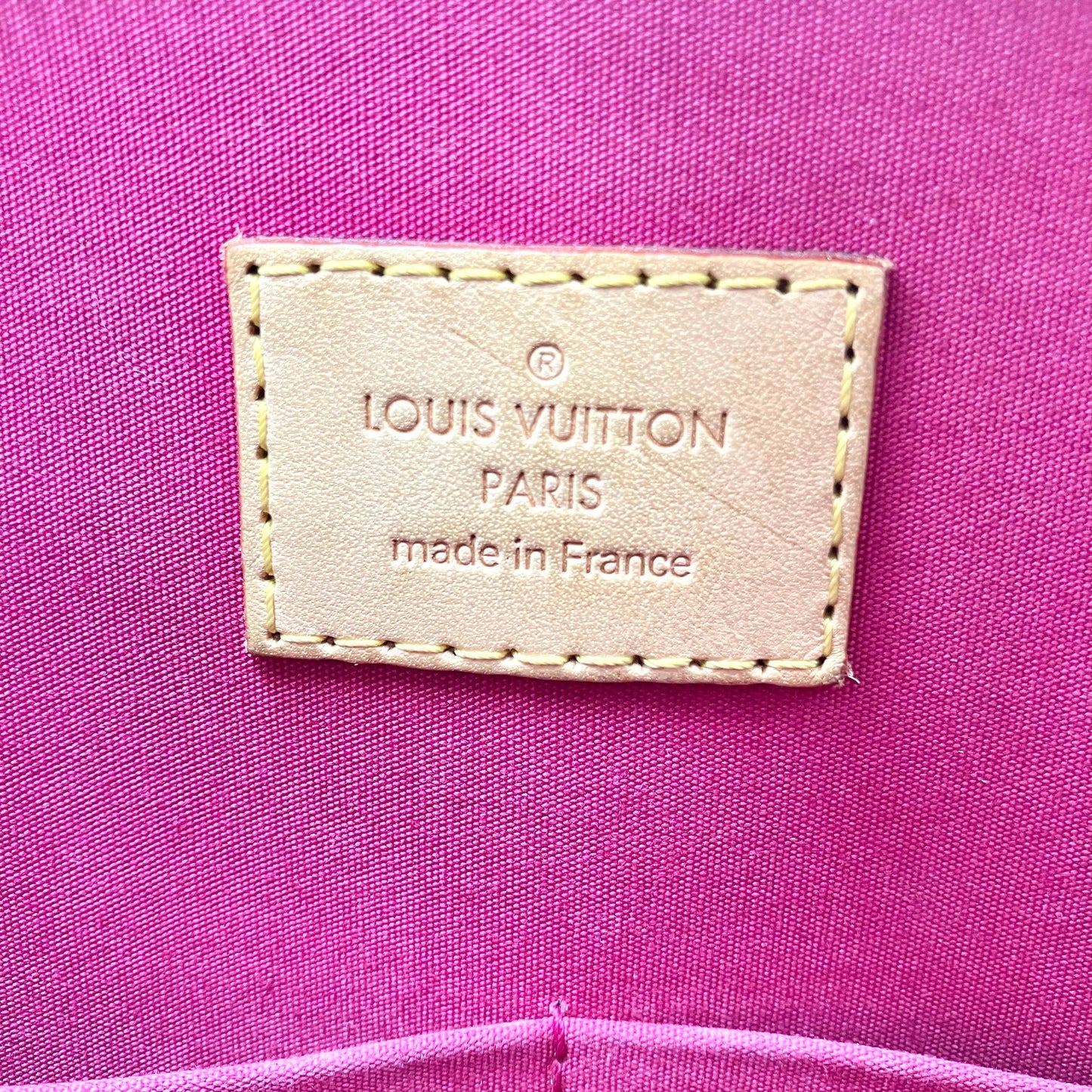 LOUIS VUITTON Vernis Alma PM