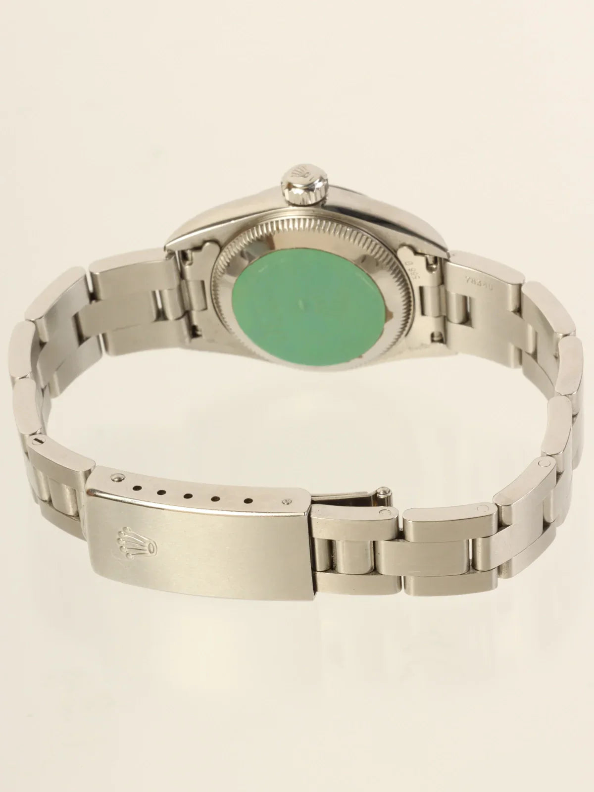 ROLEX Oyster Perpetual Silver/Bright Blue