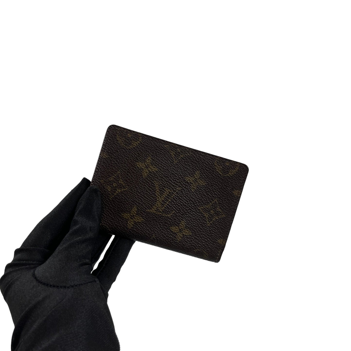Men's Monogram Card Holder Brown