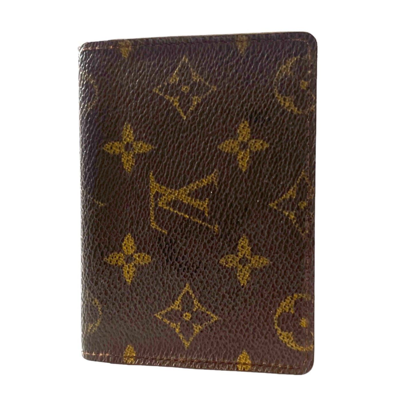 Men's Monogram Card Holder Brown
