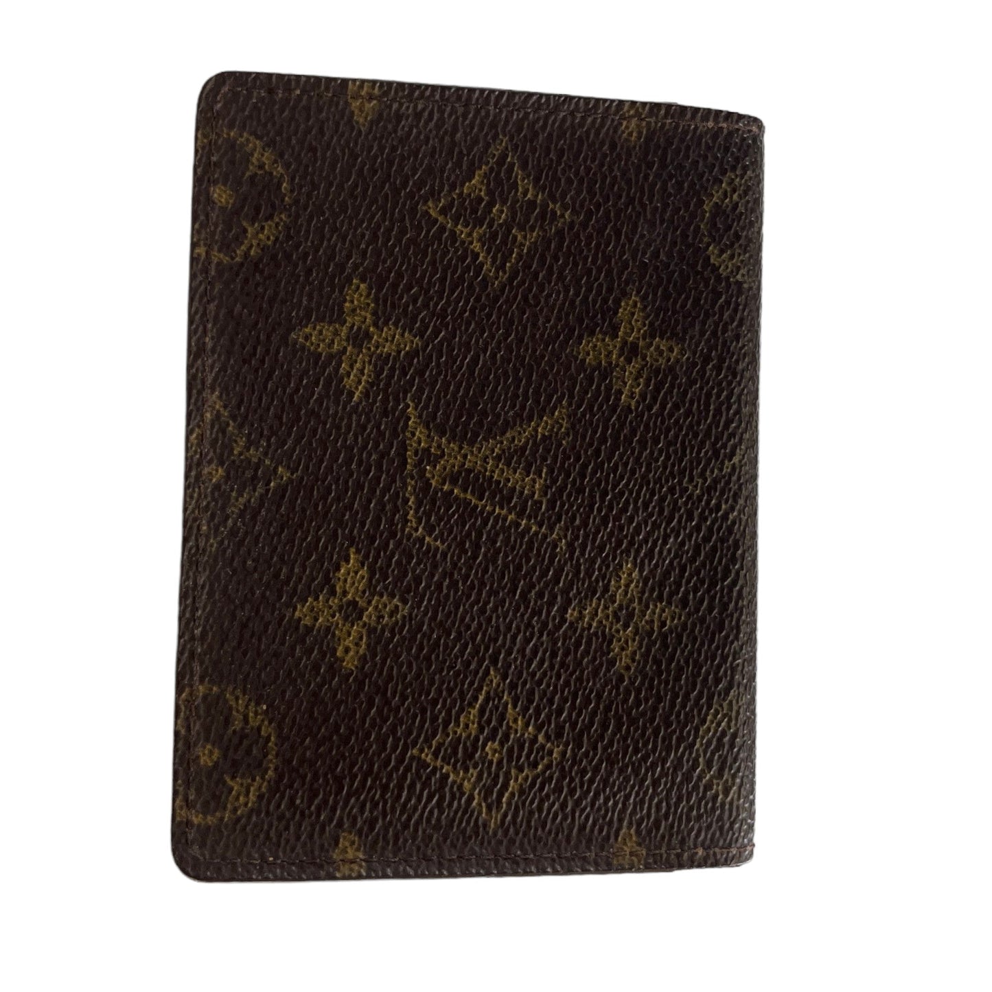 Men's Monogram Card Holder Brown