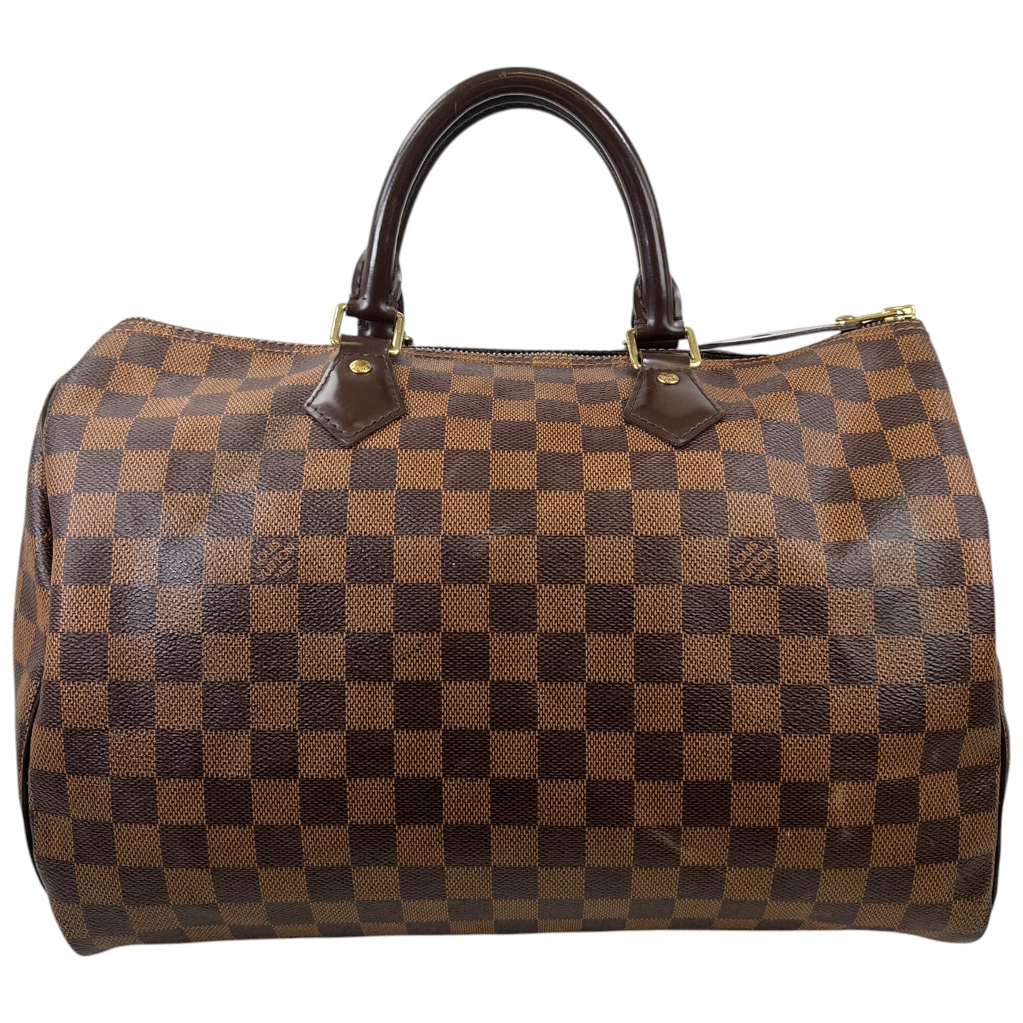 Women's Speedy 35 Damier Bag Brown