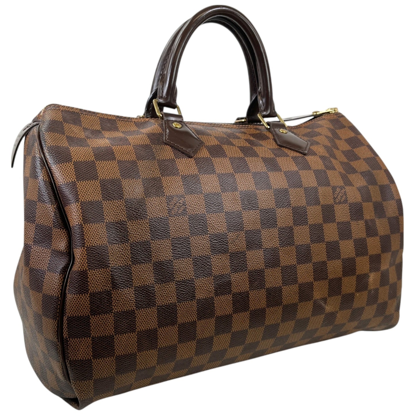 Women's Speedy 35 Damier Bag Brown