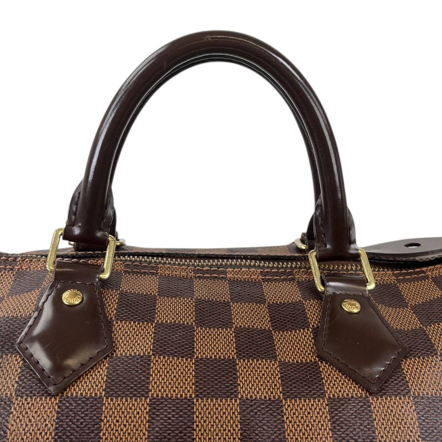 Women's Speedy 35 Damier Bag Brown