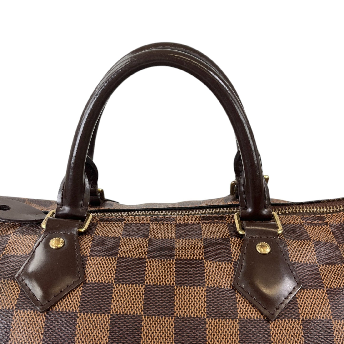 Women's Speedy 35 Damier Bag Brown