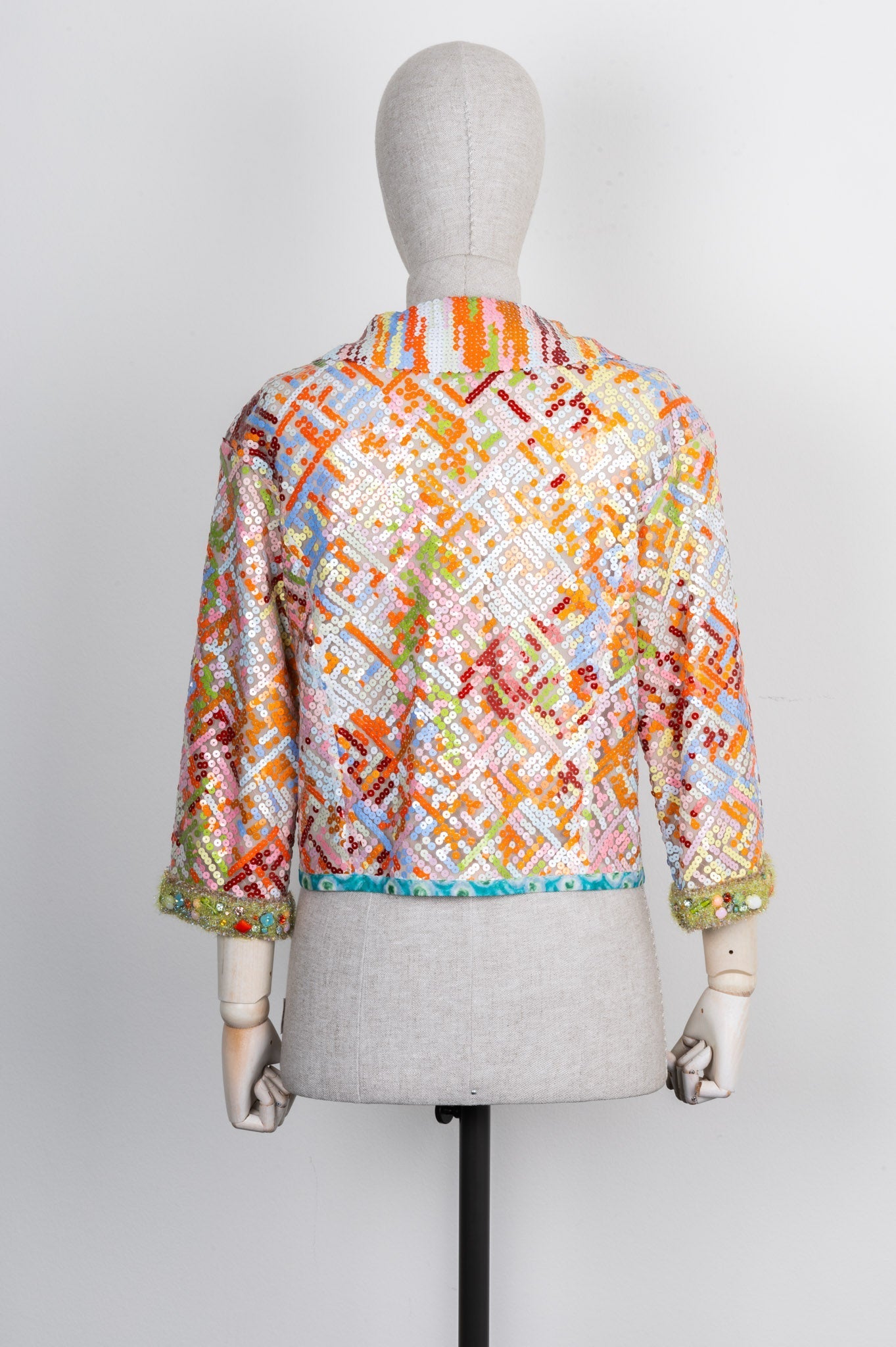 LOUIS VUITTON Sequin Jacket Multicolor S/S 2008