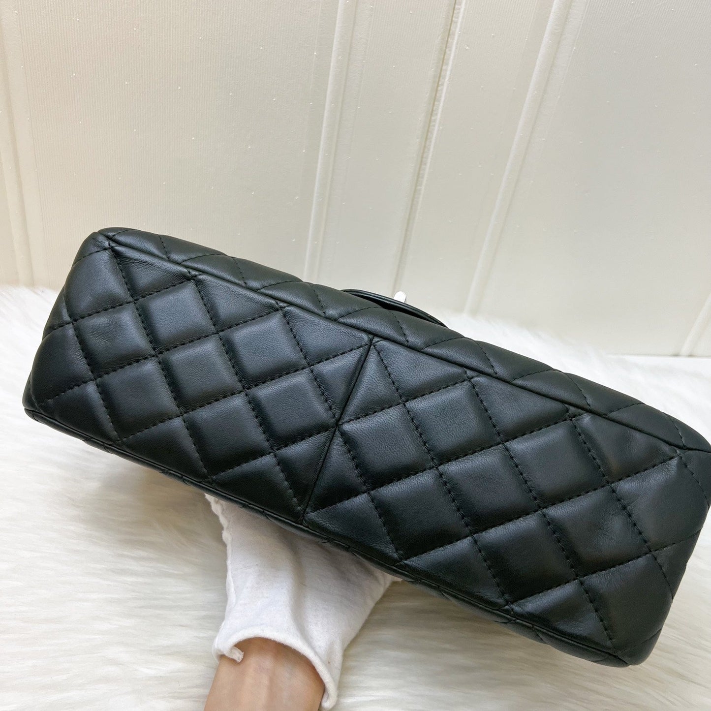 GLM-2.55 Reissue 227 Maxi in Dark Green Lambskin RHW