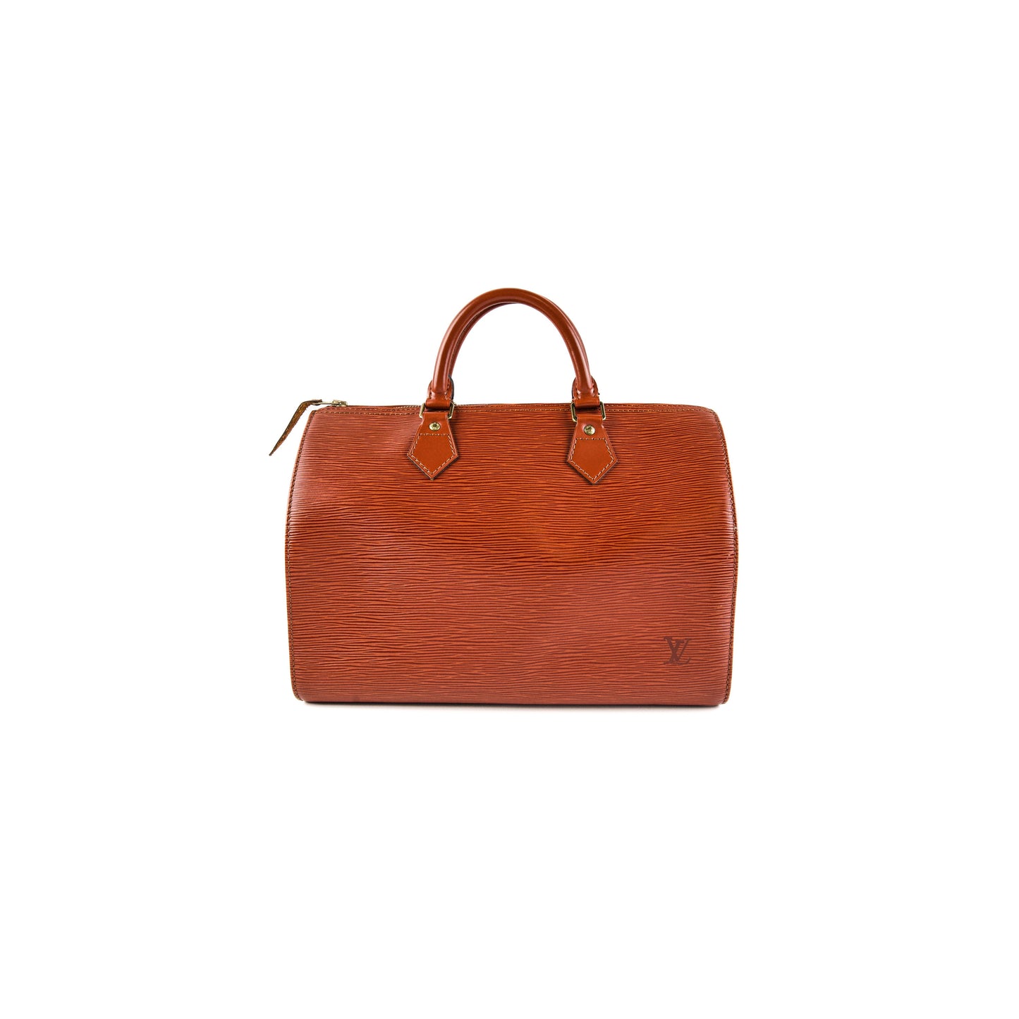 Louis Vuitton Vintage Speedy 30 Epi Leather Brown