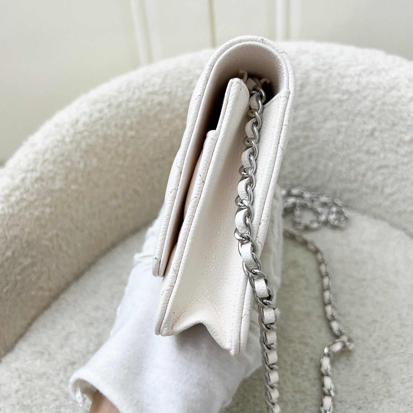 GLM-Classic Wallet on Chain WOC in White Caviar and SHW (Model: AP0250)