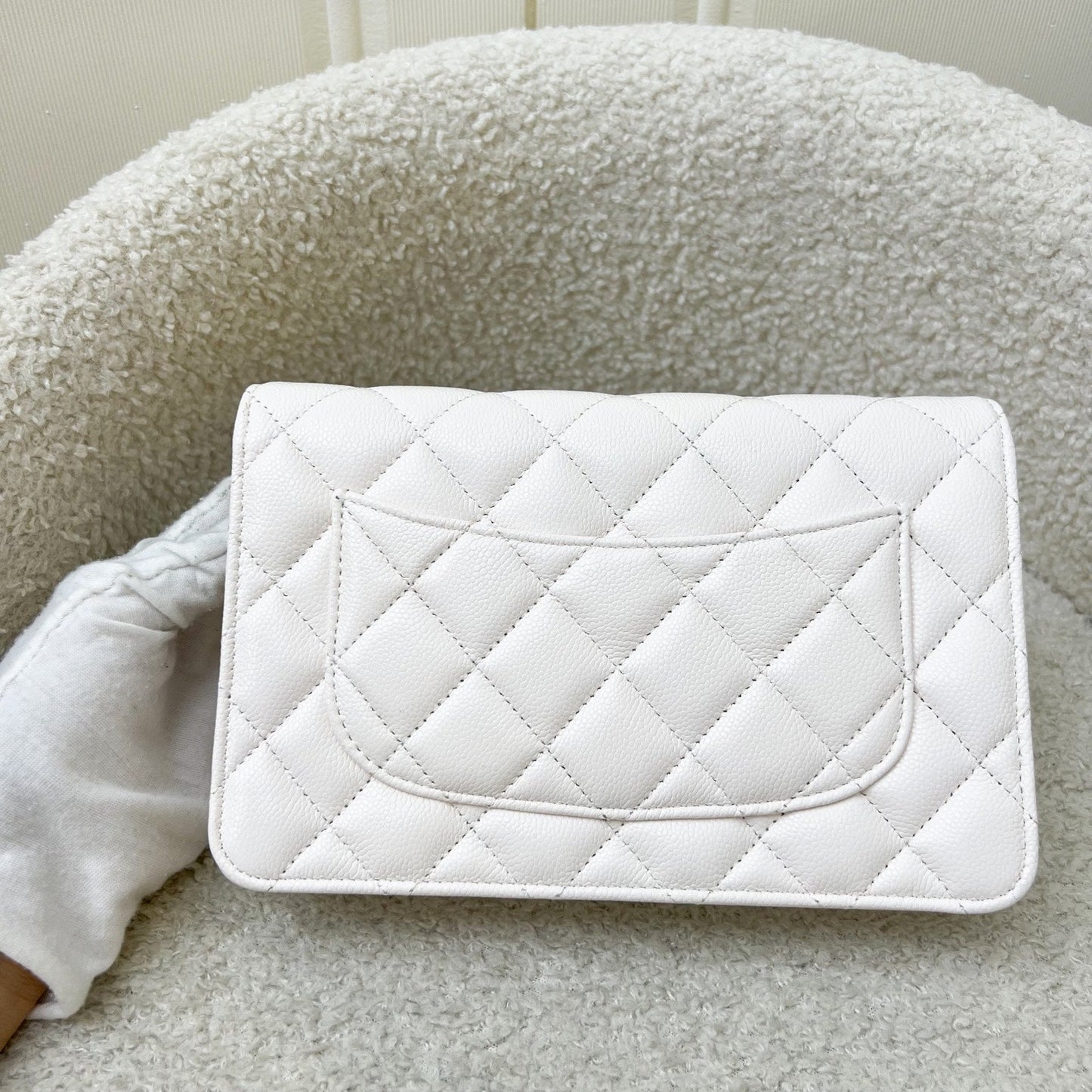 GLM-Classic Wallet on Chain WOC in White Caviar and SHW (Model: AP0250)