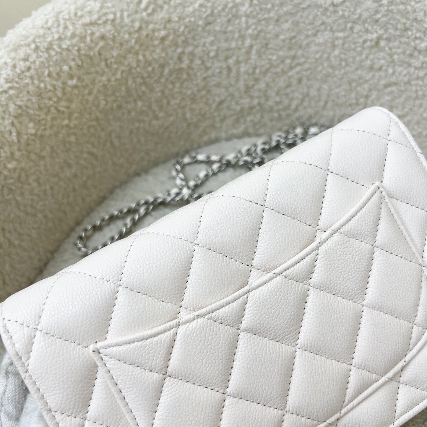 GLM-Classic Wallet on Chain WOC in White Caviar and SHW (Model: AP0250)