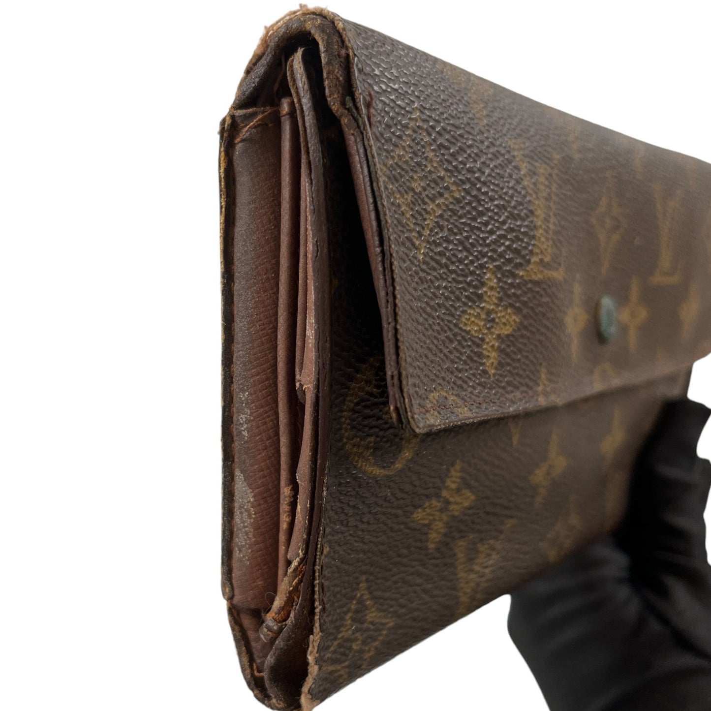 Men's Vintage Monogram Pouch Brown
