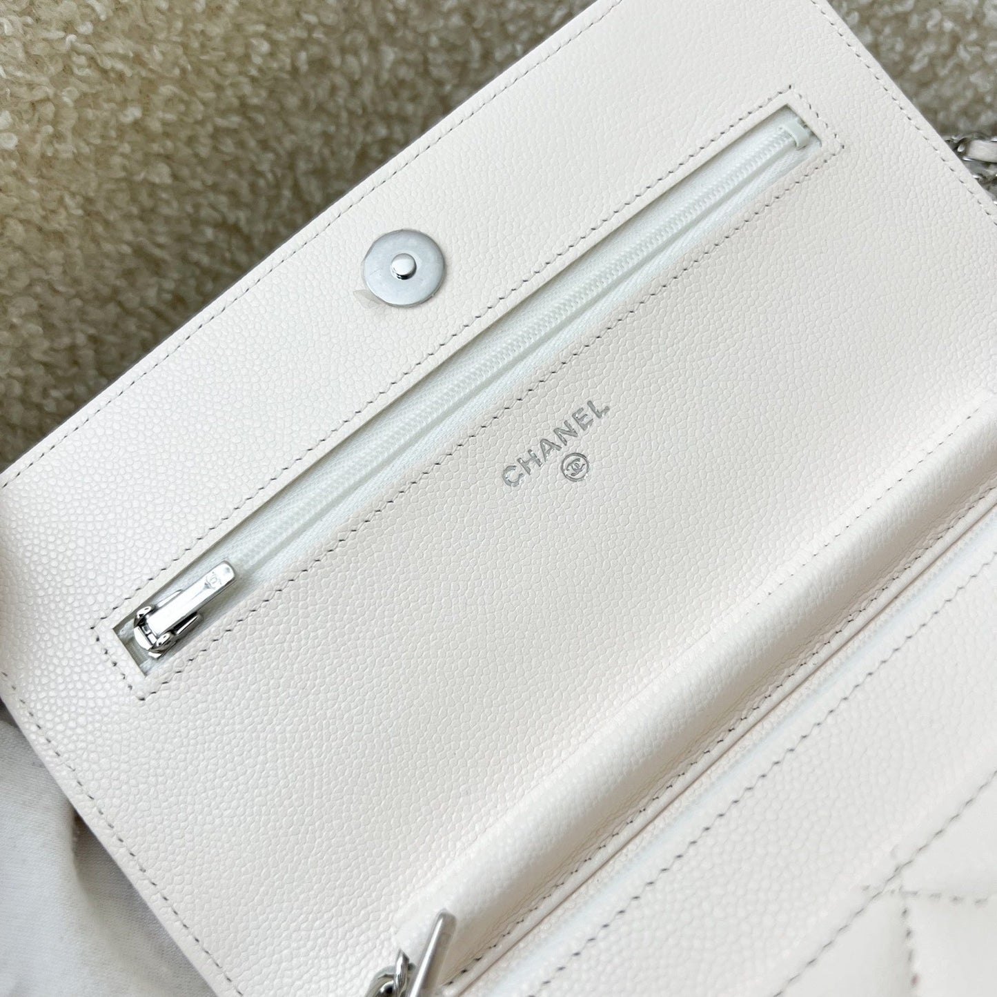 GLM-Classic Wallet on Chain WOC in White Caviar and SHW (Model: AP0250)