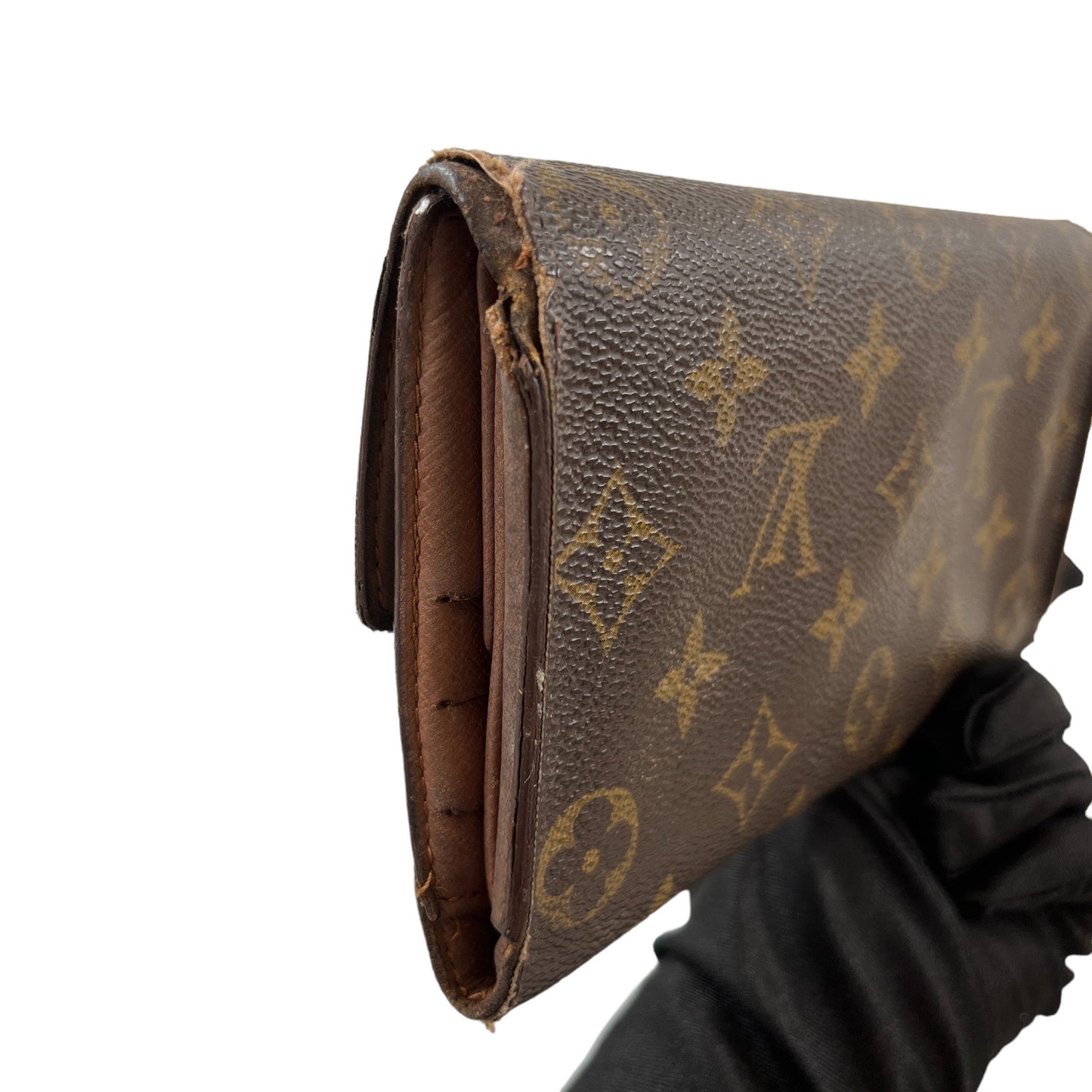 Men's Vintage Monogram Pouch Brown
