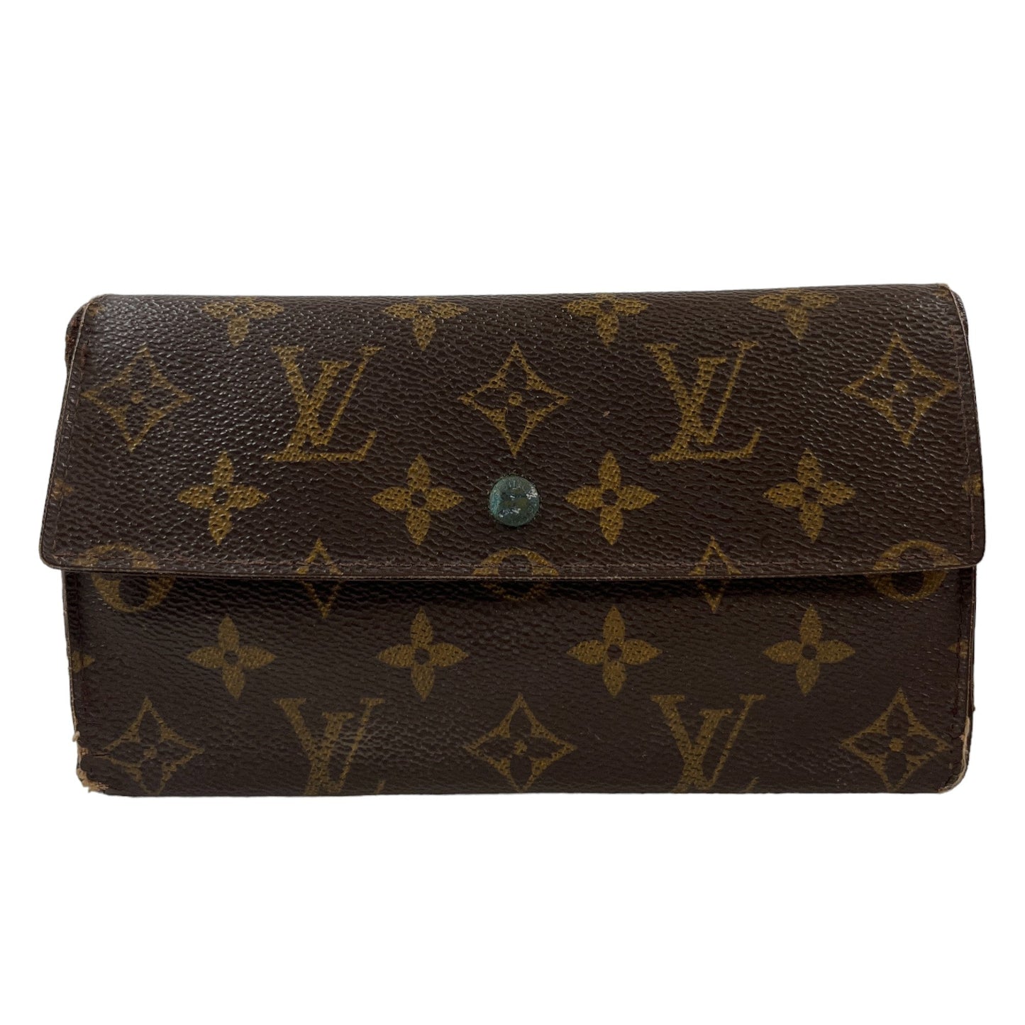 Men's Vintage Monogram Pouch Brown