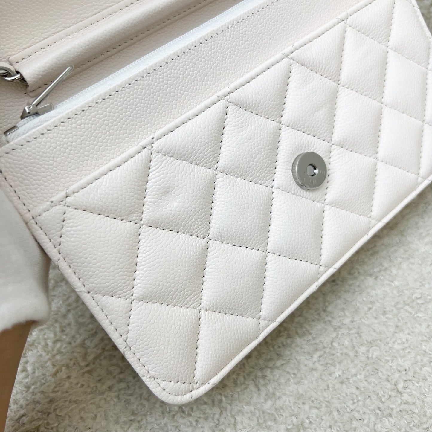 GLM-Classic Wallet on Chain WOC in White Caviar and SHW (Model: AP0250)