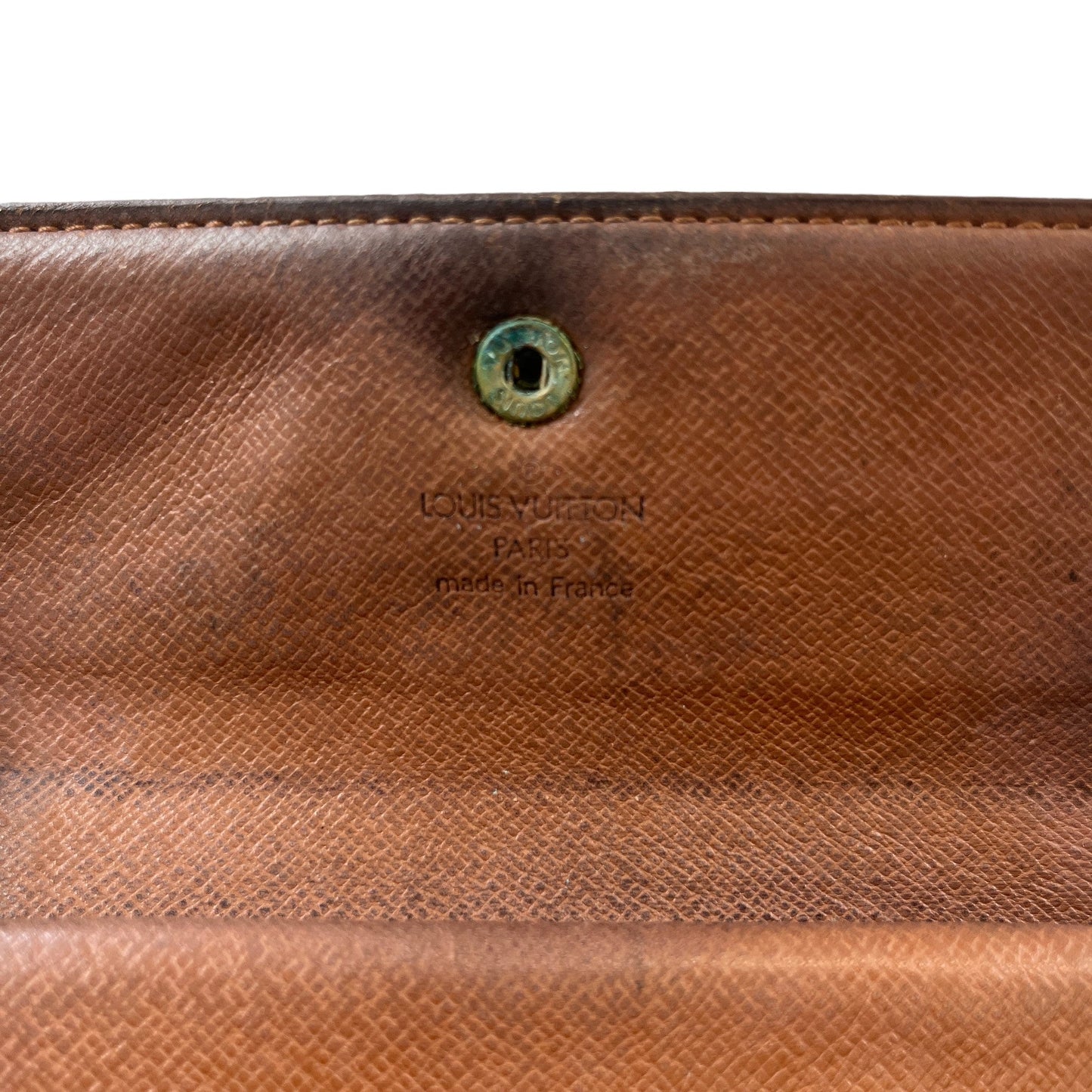 Men's Vintage Monogram Pouch Brown