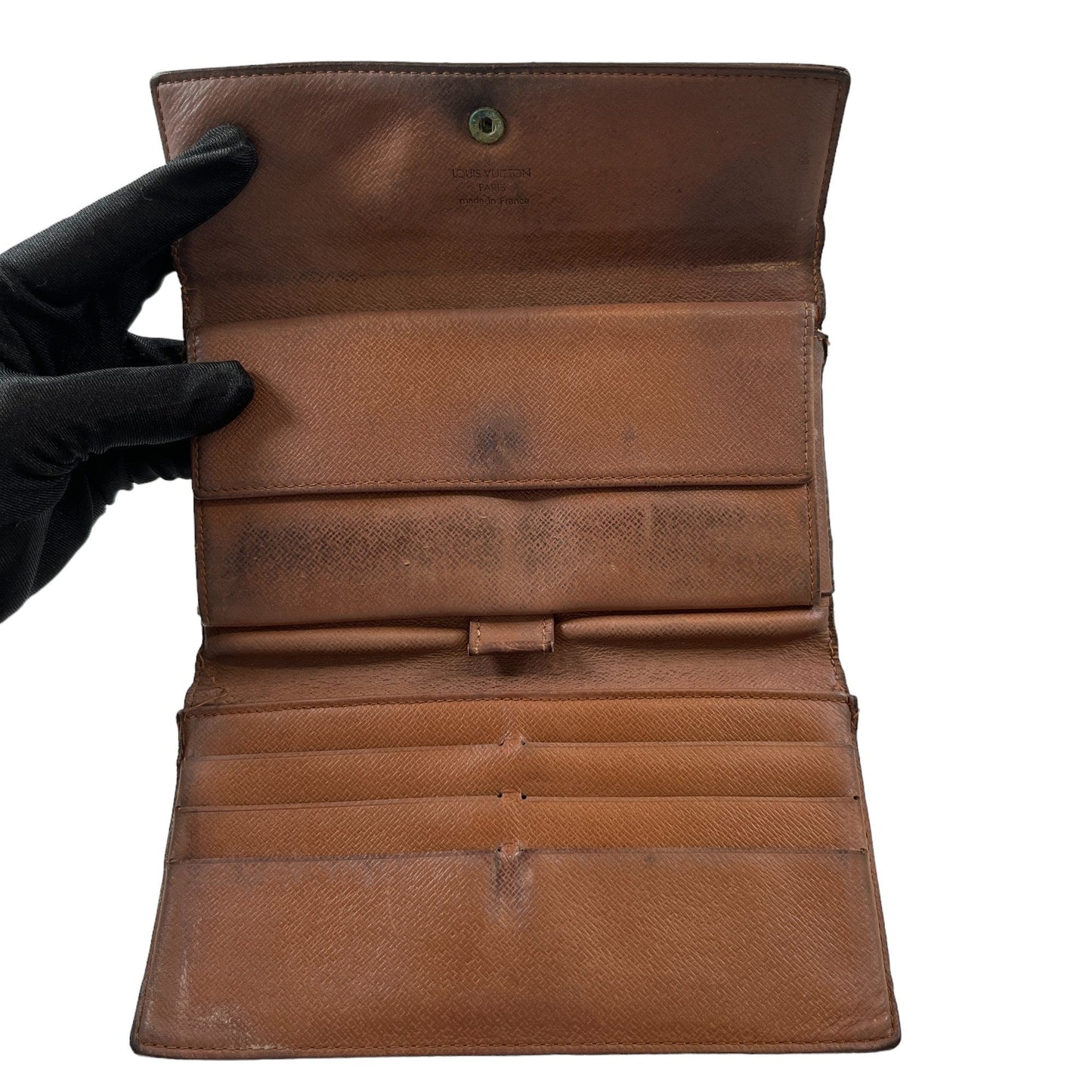 Men's Vintage Monogram Pouch Brown