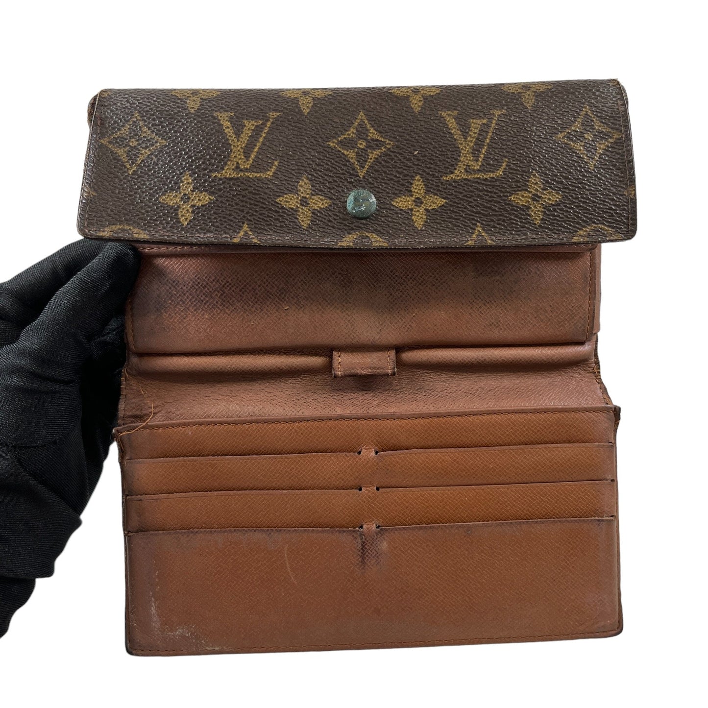 Men's Vintage Monogram Pouch Brown