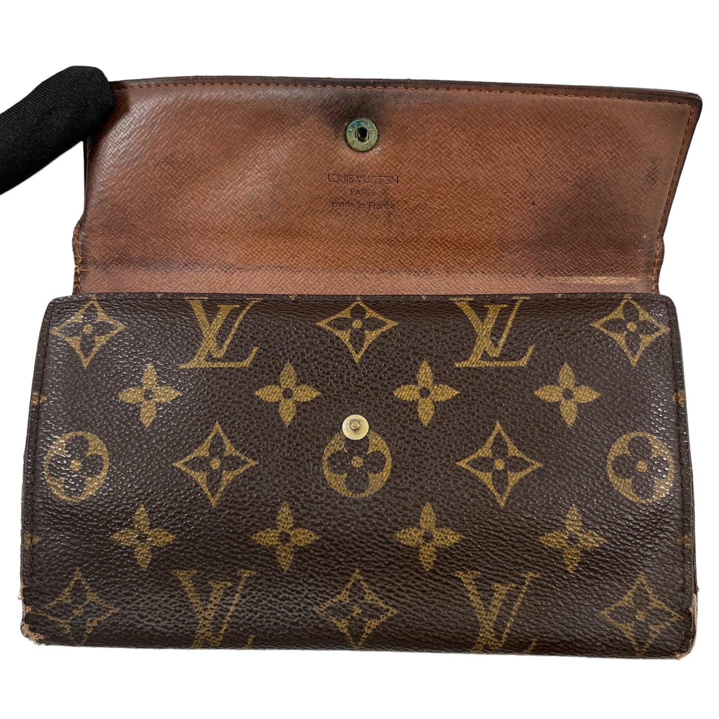 Men's Vintage Monogram Pouch Brown