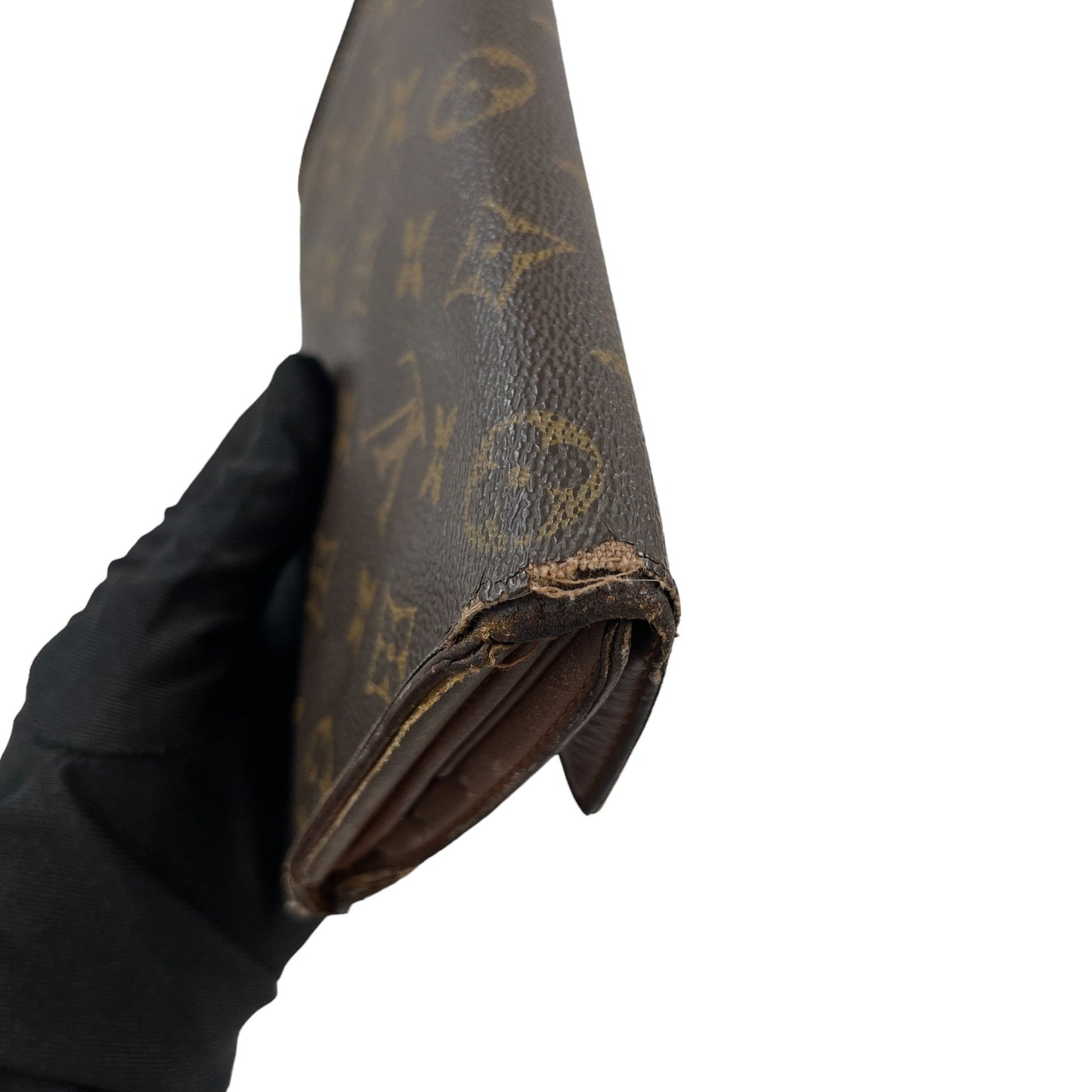 Men's Vintage Monogram Pouch Brown