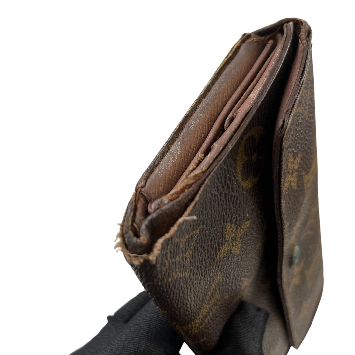 Men's Vintage Monogram Pouch Brown