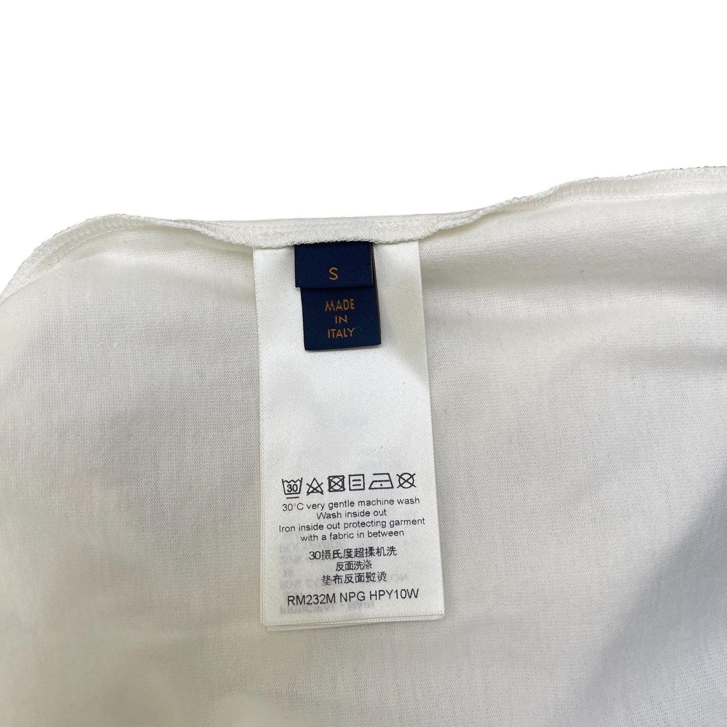 Men's Racing Hybrid T-Shirt White Size S