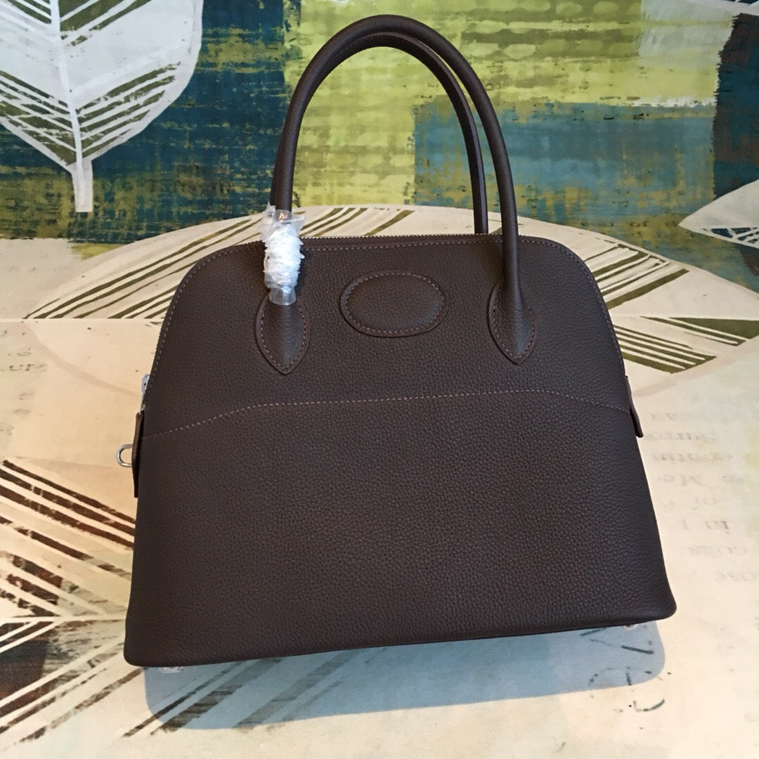 GLAMI Bolide Bag Black For Women Silver Toned Hardware 12.6in/32cm