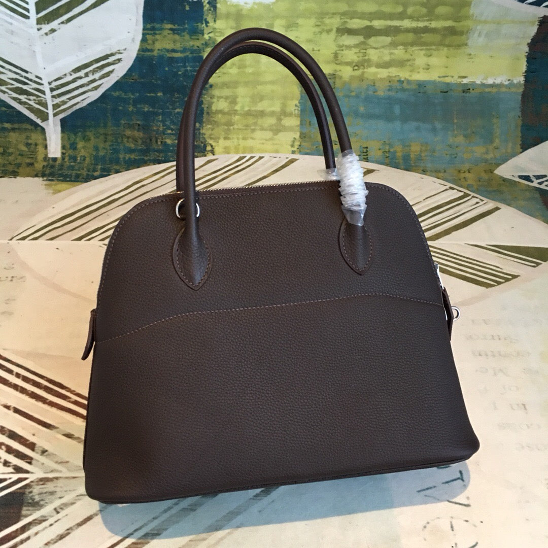 GLAMI Bolide Bag Black For Women Silver Toned Hardware 12.6in/32cm