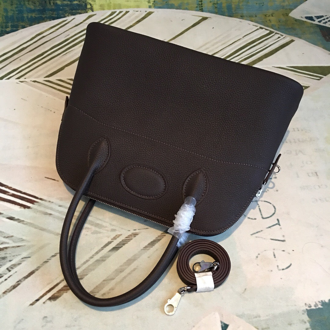 GLAMI Bolide Bag Black For Women Silver Toned Hardware 12.6in/32cm
