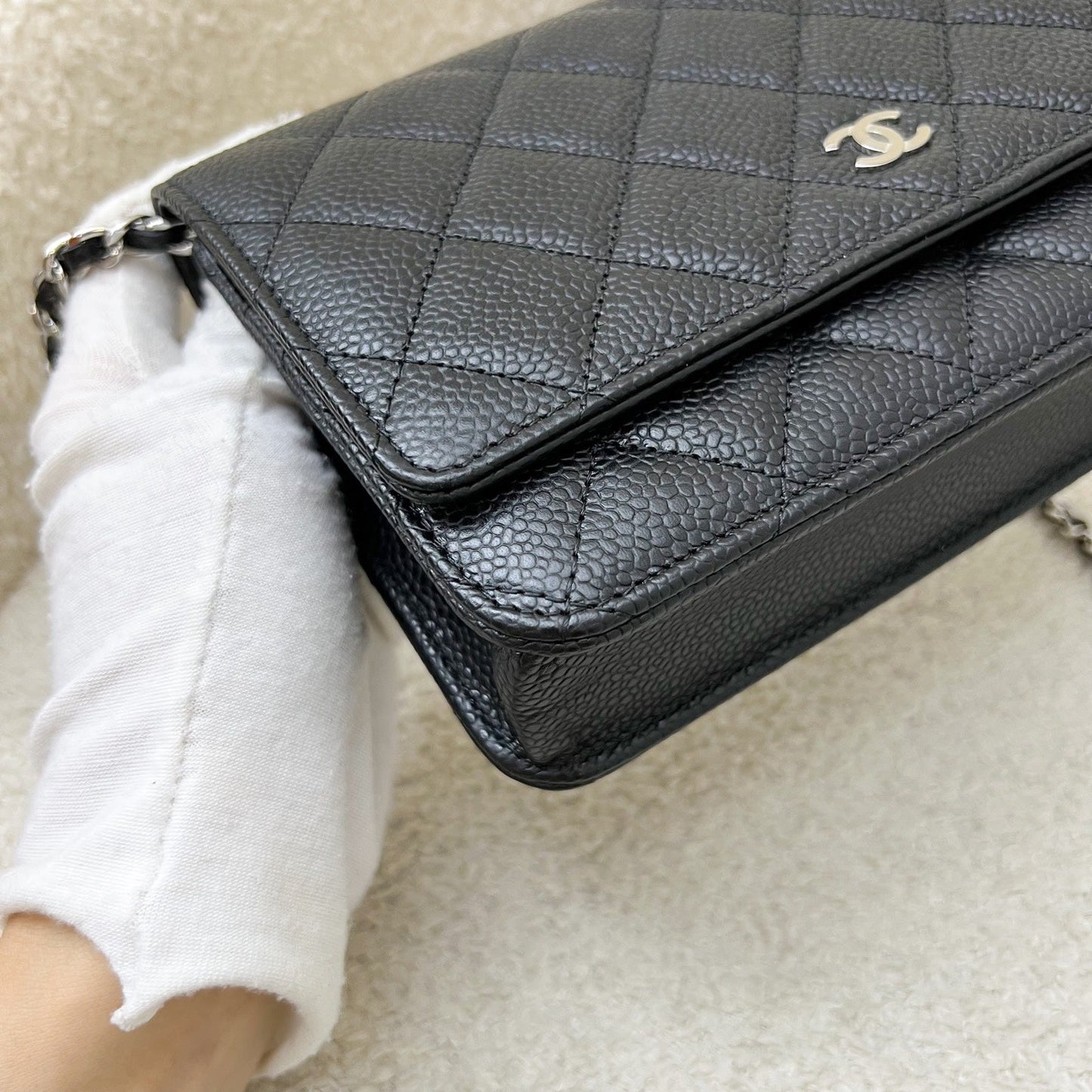 GLM-Classic Wallet on Chain WOC in Black Caviar and SHW
