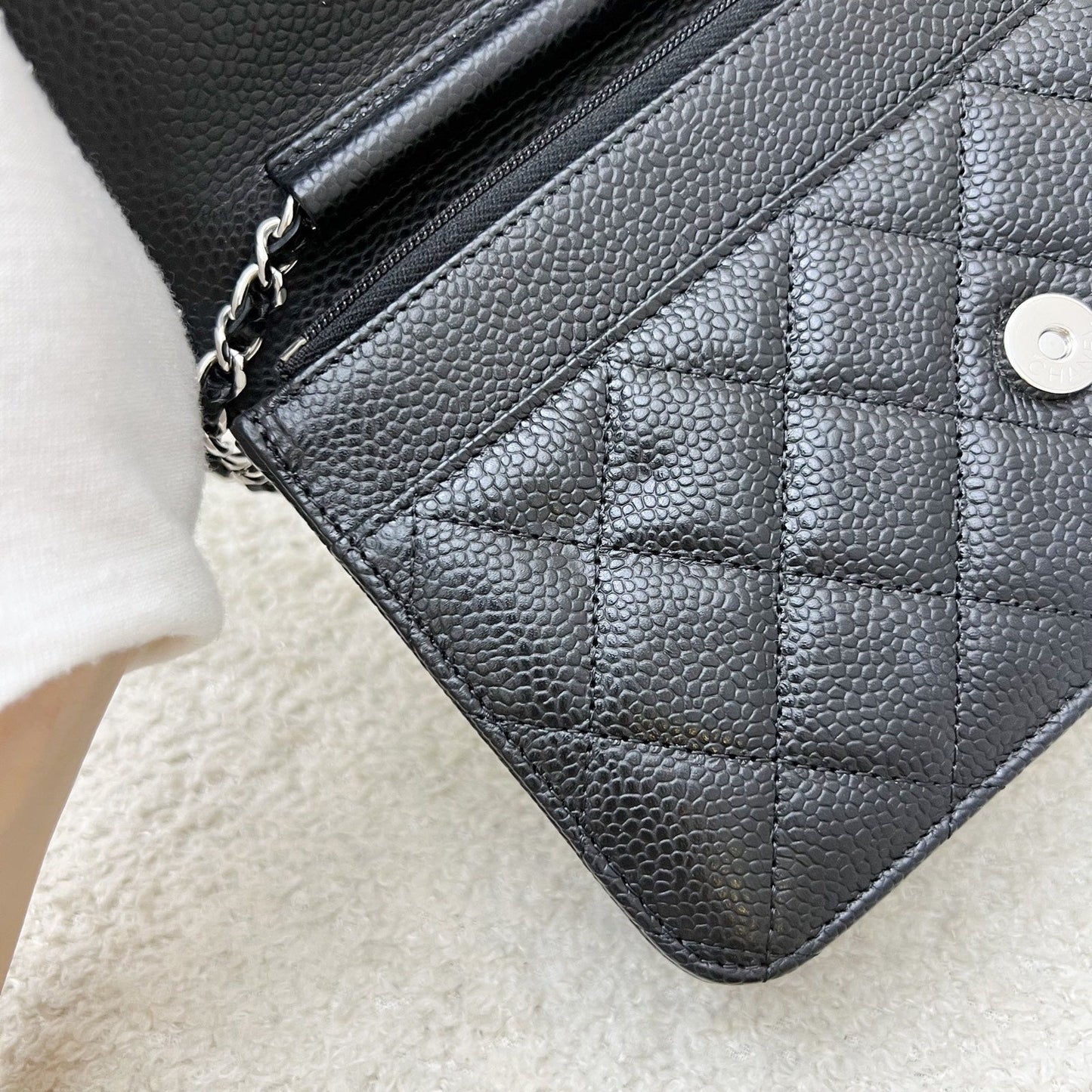GLM-Classic Wallet on Chain WOC in Black Caviar and SHW