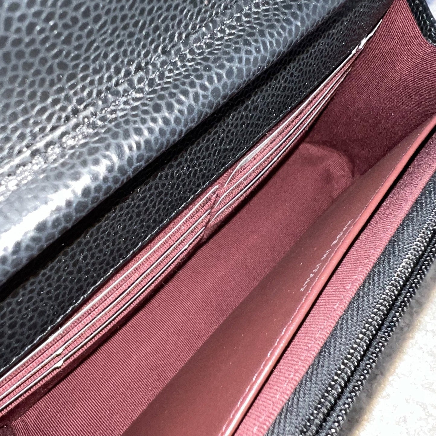 GLM-Classic Wallet on Chain WOC in Black Caviar and SHW