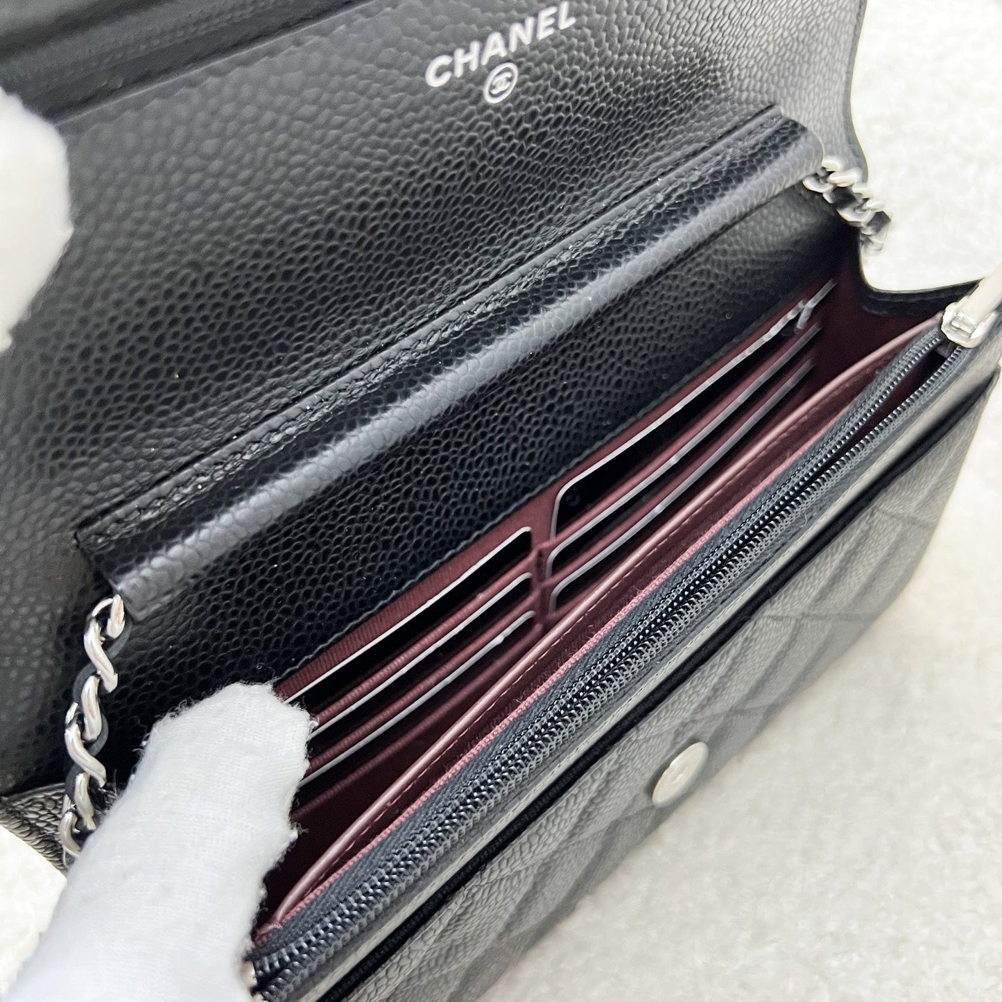 GLM-Classic Wallet on Chain WOC in Black Caviar and SHW