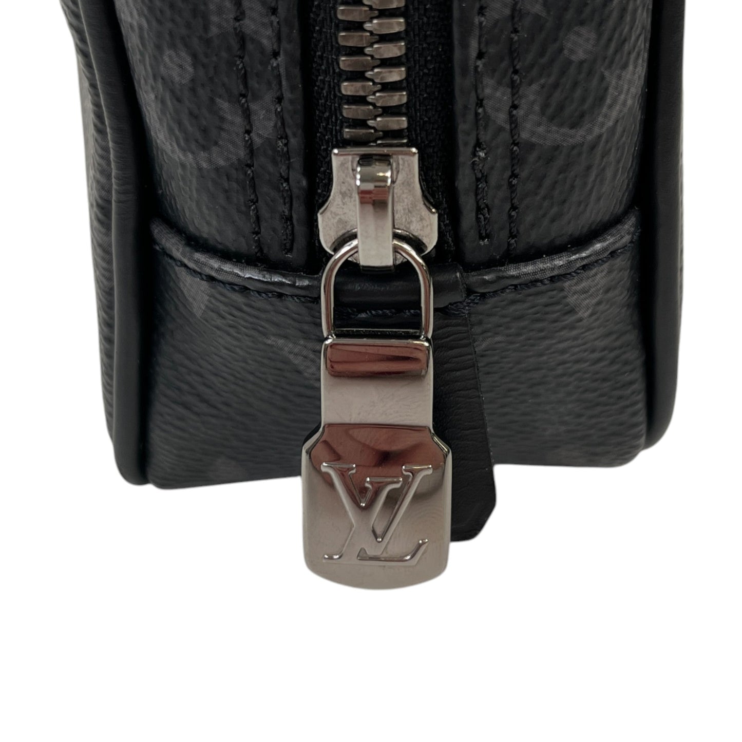 Men's Toiletry Pouch Pm Monogram Toiletry Bag Black