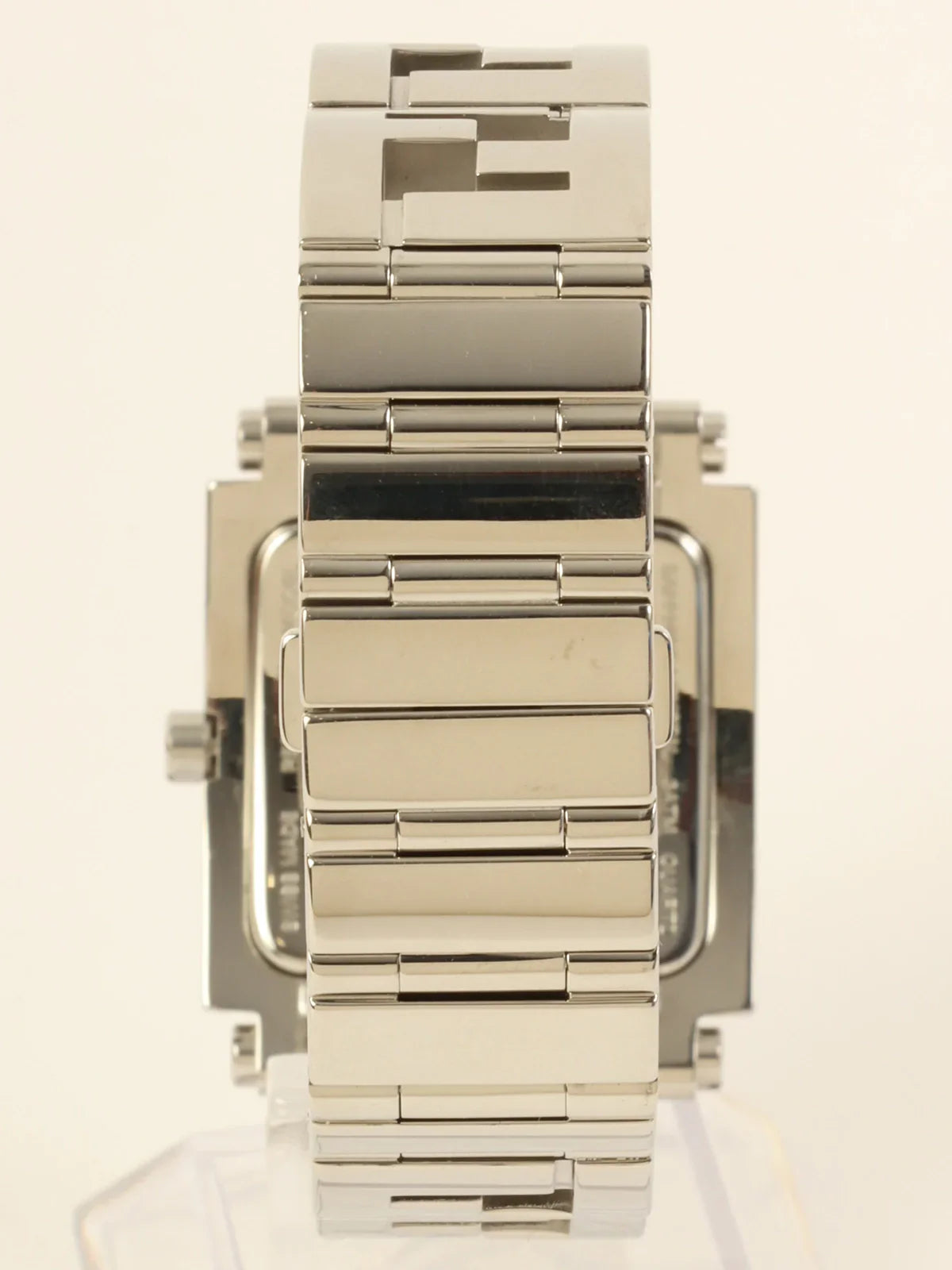 FENDI Quadro Watch Silver/Black