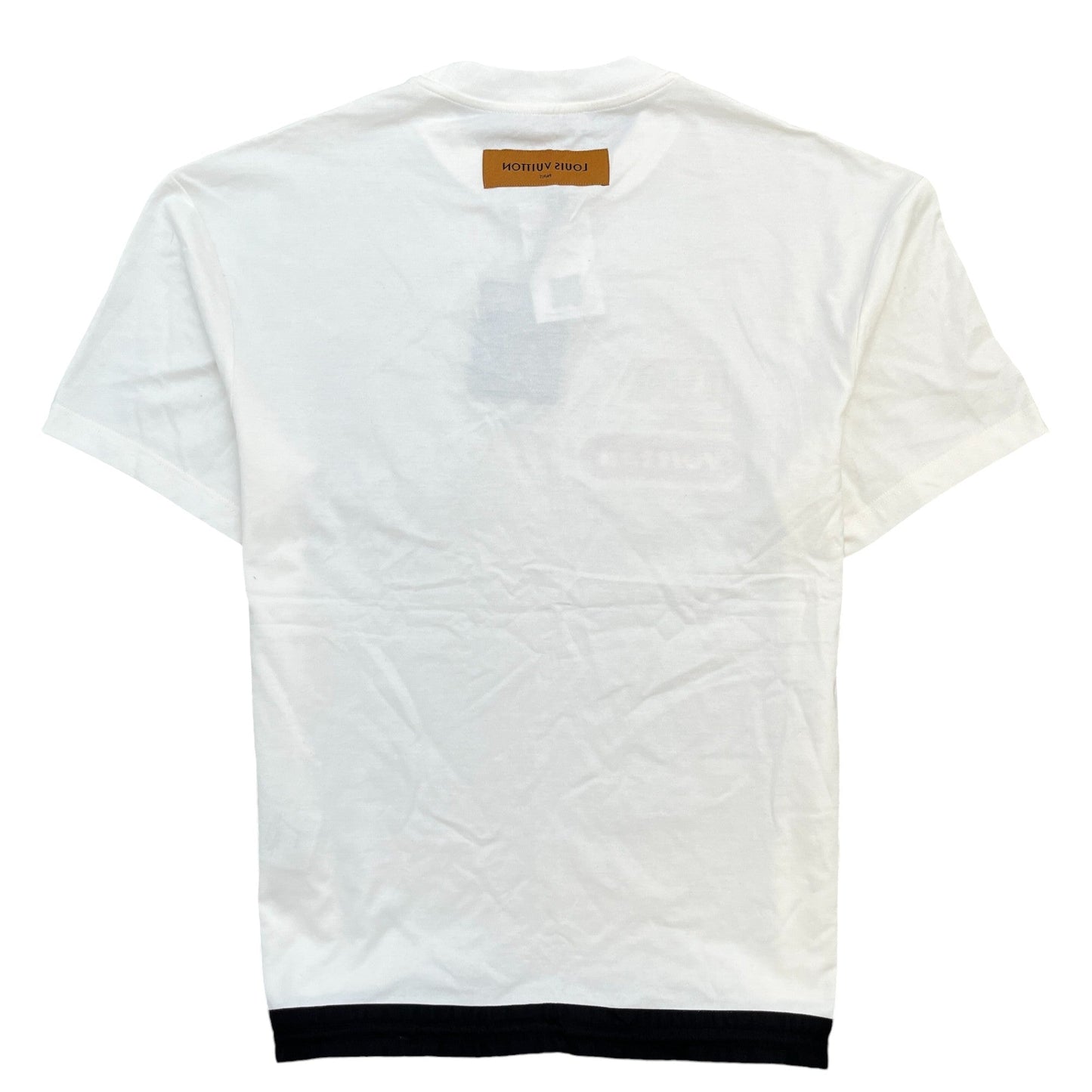 Men's Racing Hybrid T-Shirt White Size S