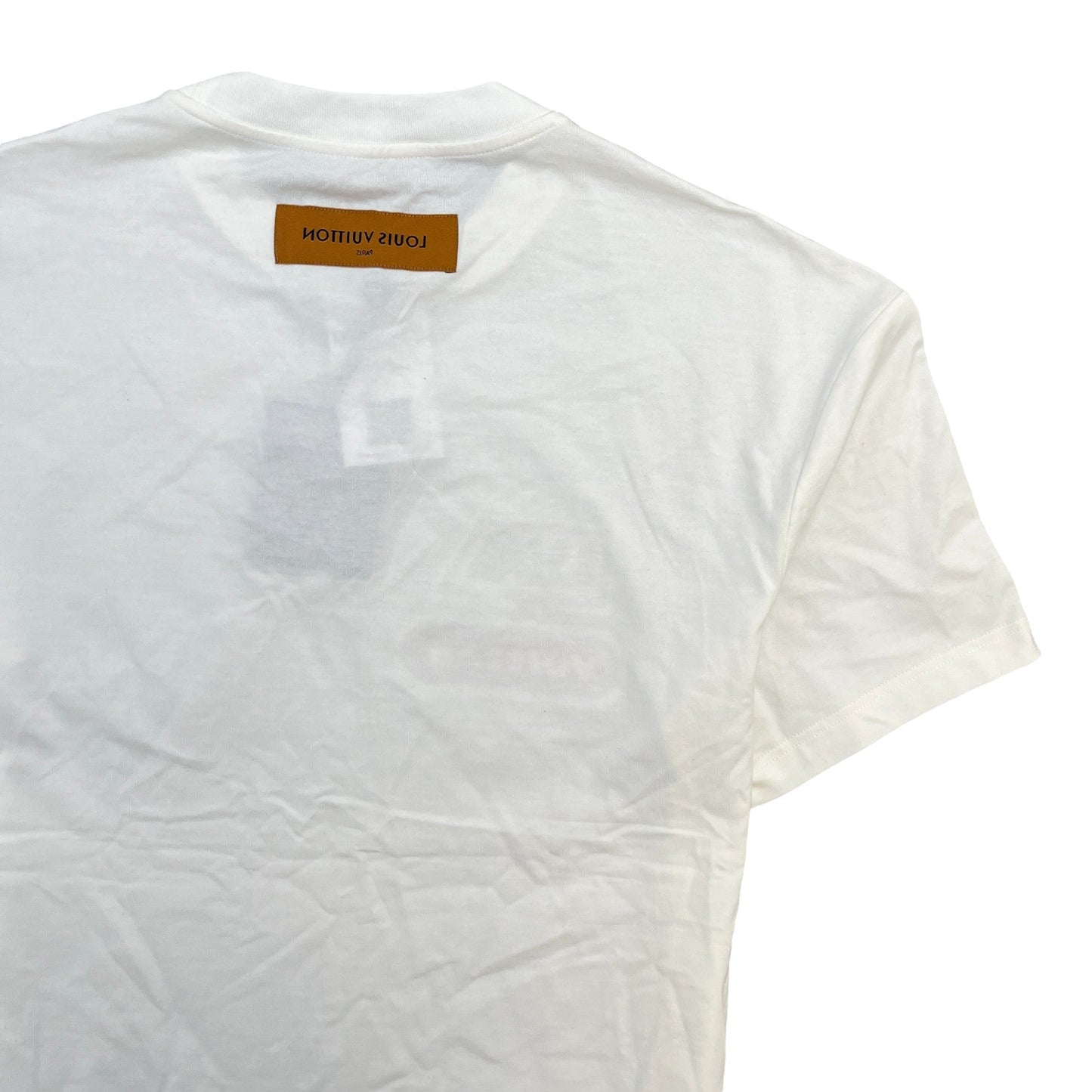 Men's Racing Hybrid T-Shirt White Size S
