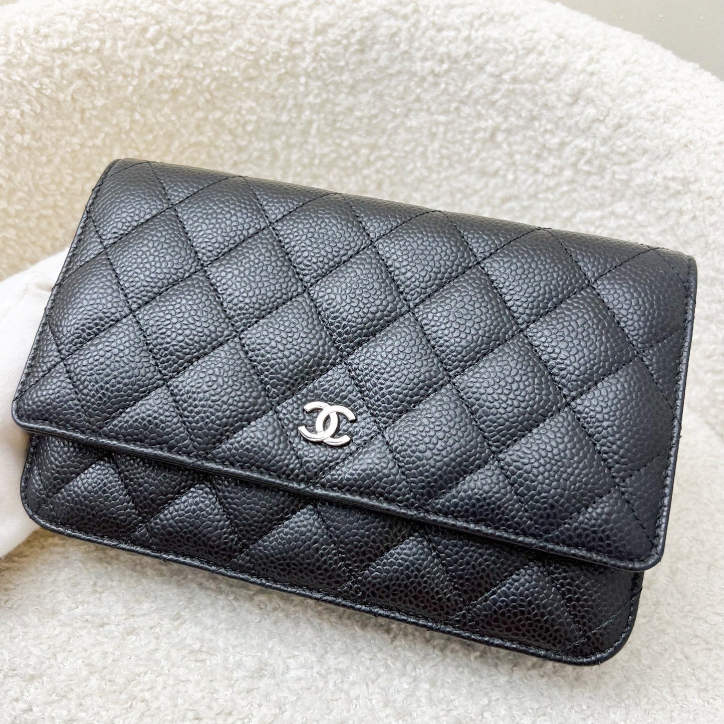 GLM-Classic Wallet on Chain WOC in Black Caviar and SHW (Model: A33814)