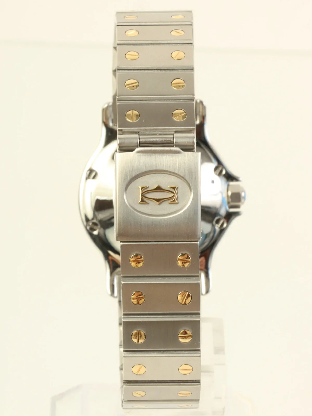 CARTIER Santos Octagon Lm Silver/Gold