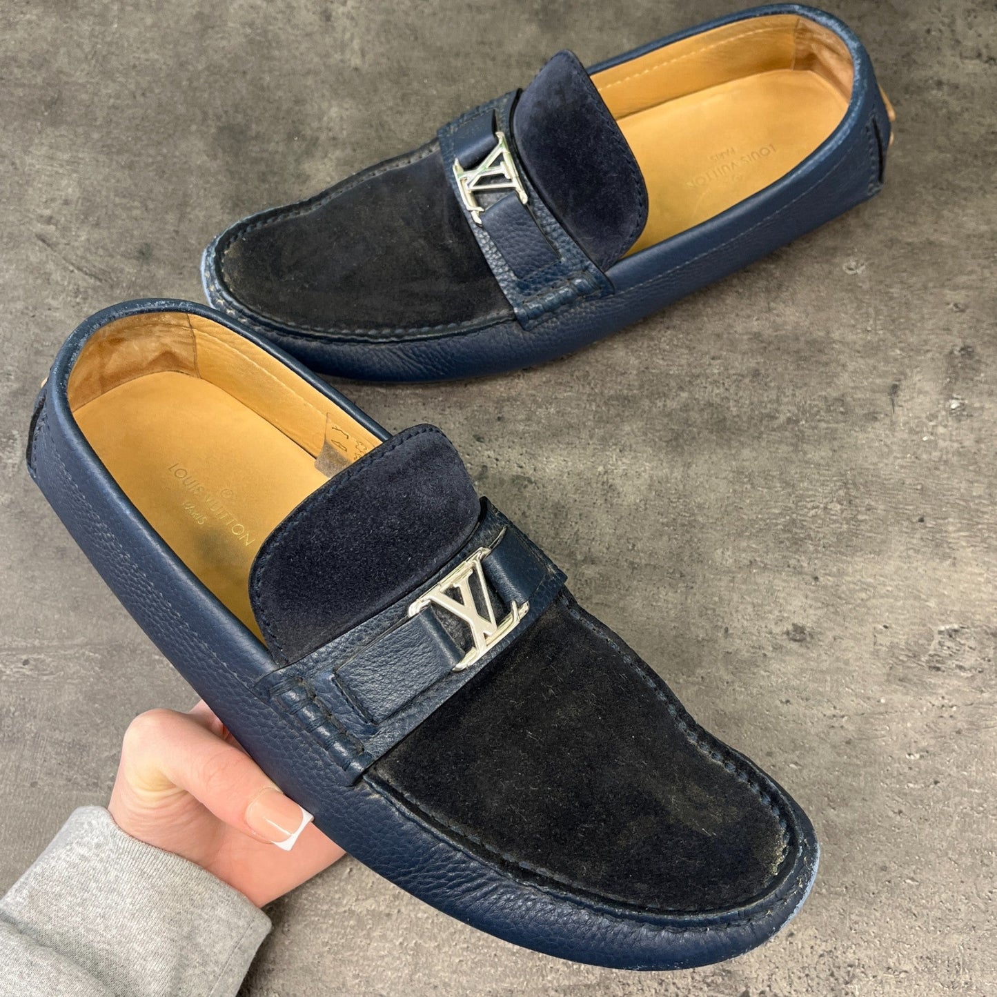 Men's Hockenheim Loafers Blue Size EU 42 / UK 8