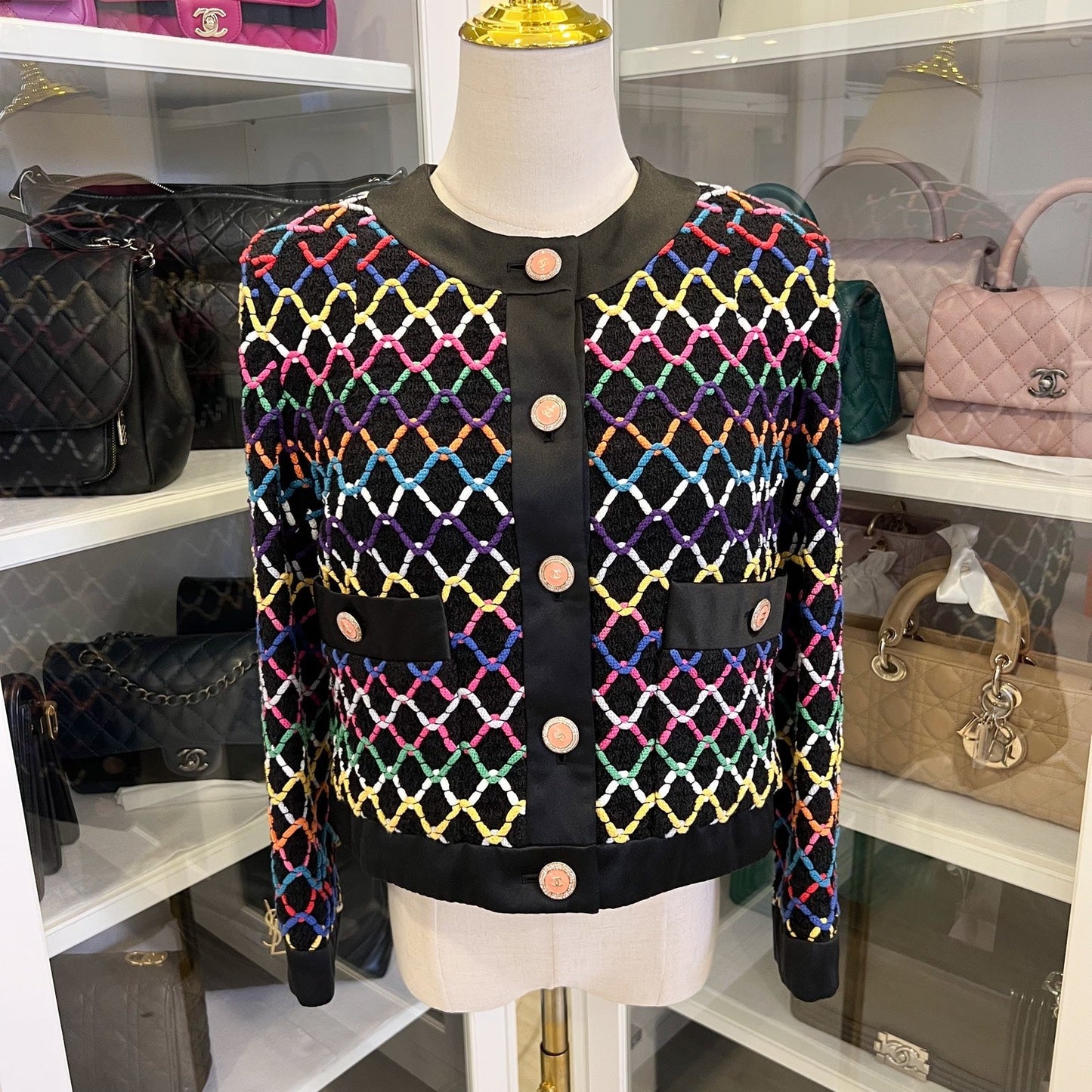 GLM-22S Runway Jacket in Cotton and Acrylic Sz 38 (P72503)