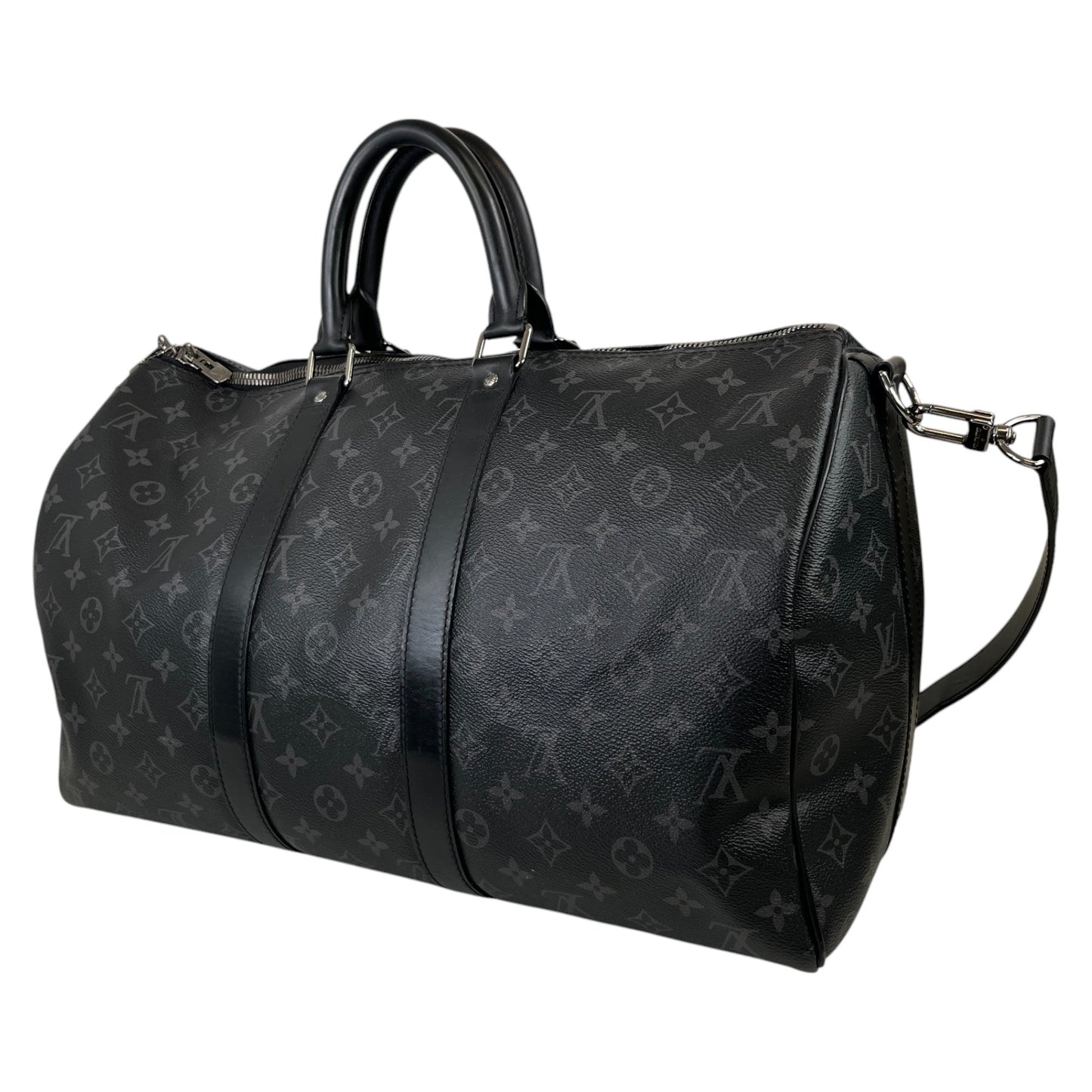 Men's Keepall 45 Monogram Eclipse Bag Black