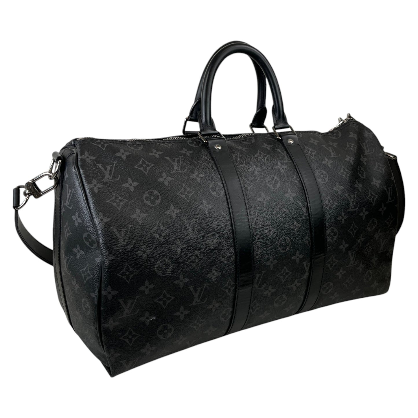 Men's Keepall 45 Monogram Eclipse Bag Black