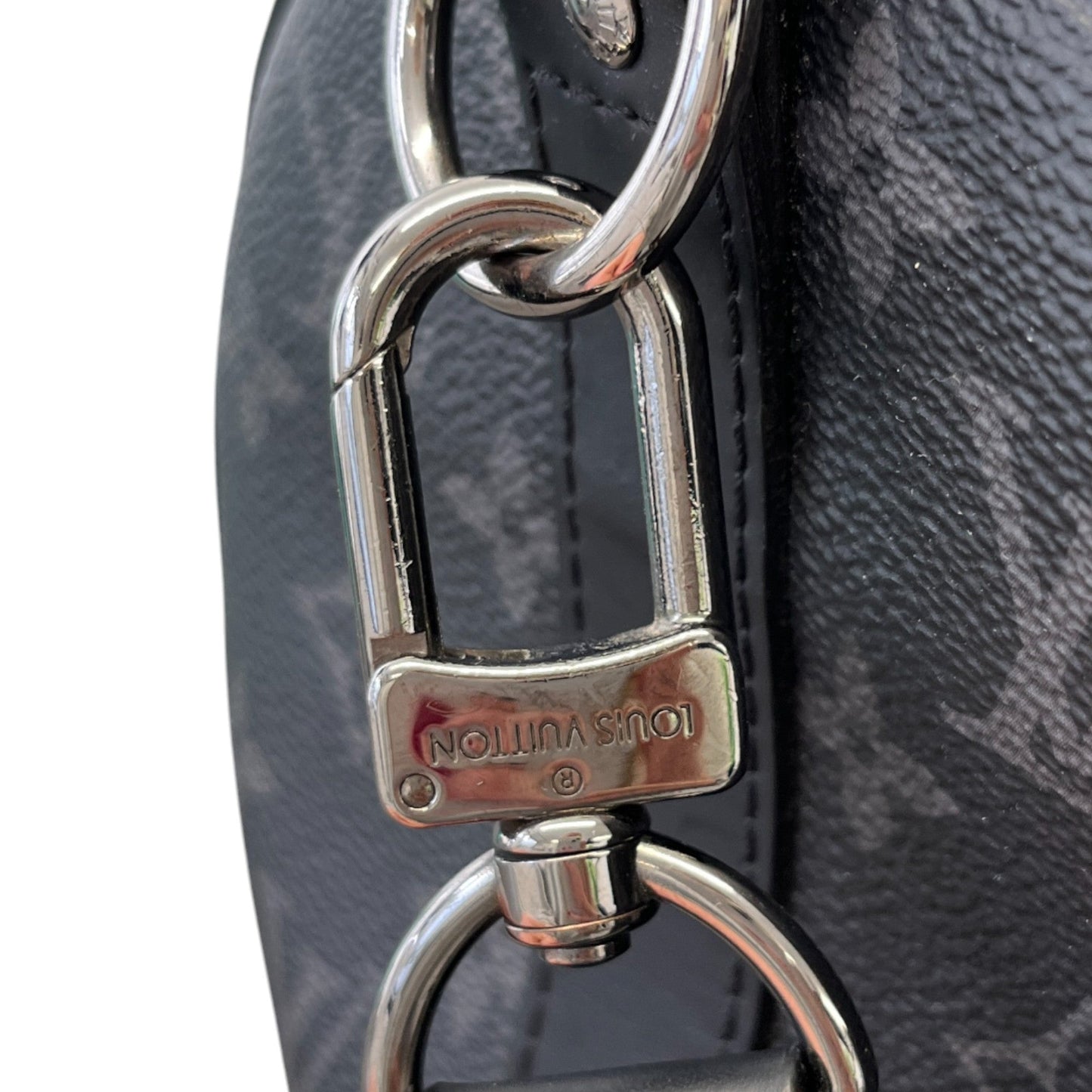 Men's Keepall 45 Monogram Eclipse Bag Black
