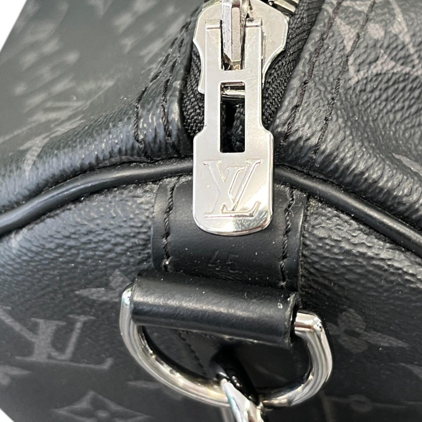 Men's Keepall 45 Monogram Eclipse Bag Black