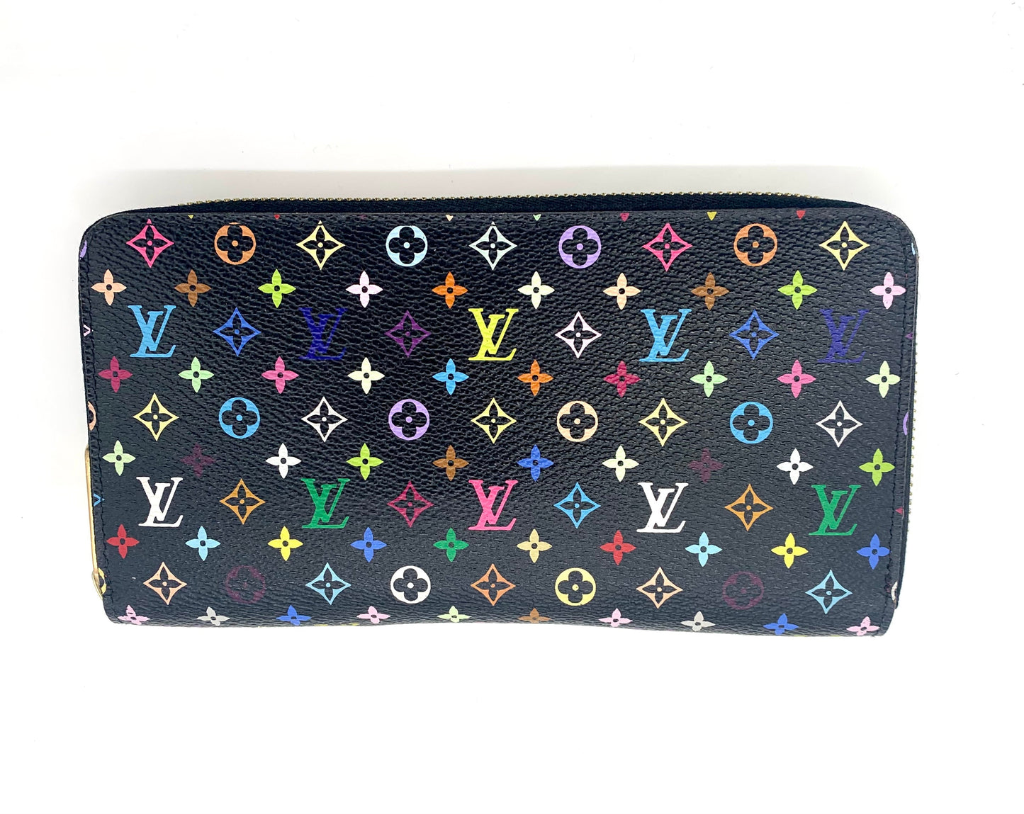 GLM-TAKASHI MURAKAMI MONOGRAM MULTICOLOR ZIPPY WALLET