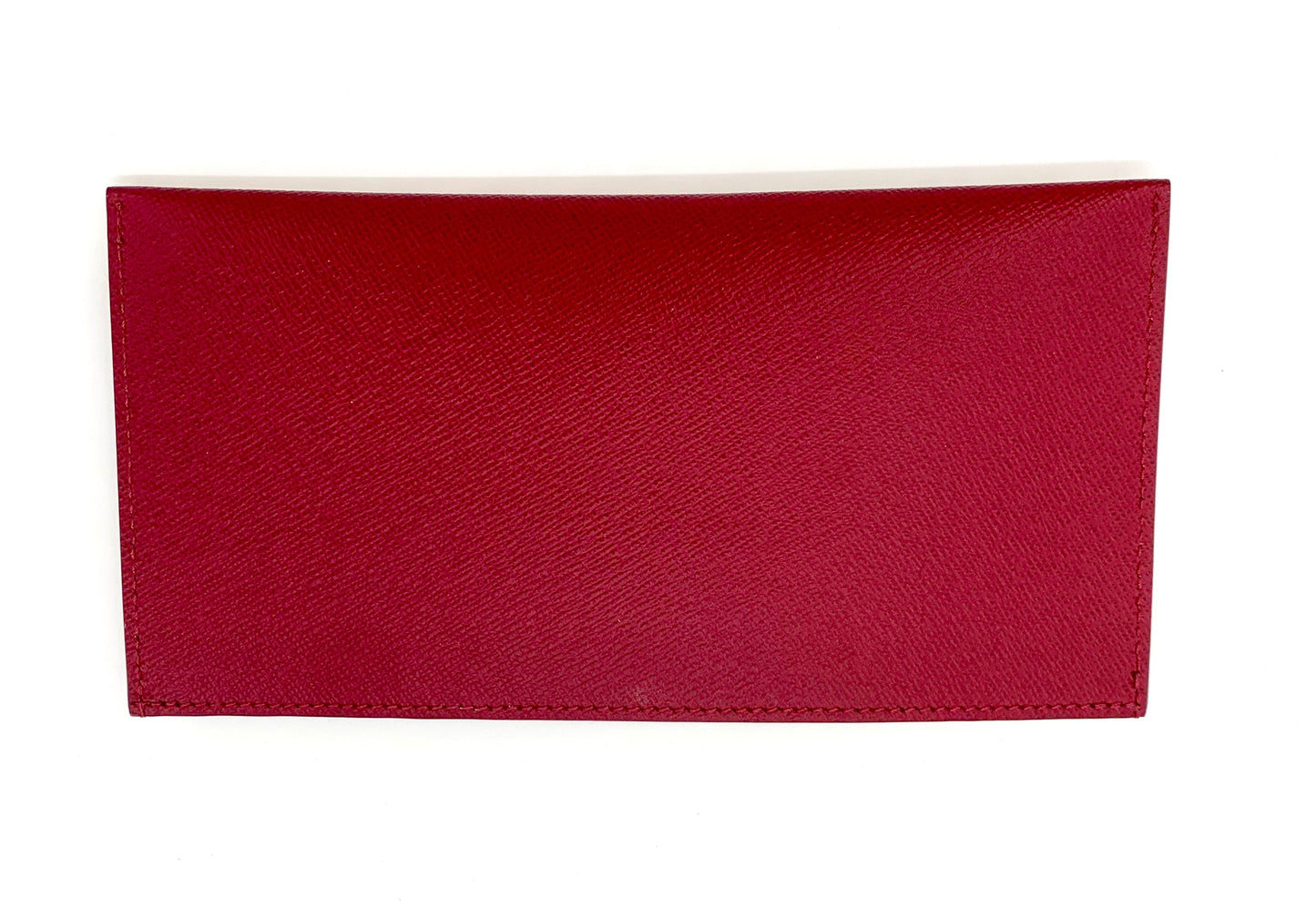LOUIS VUITTON RED LEATHER CARD HOLDER