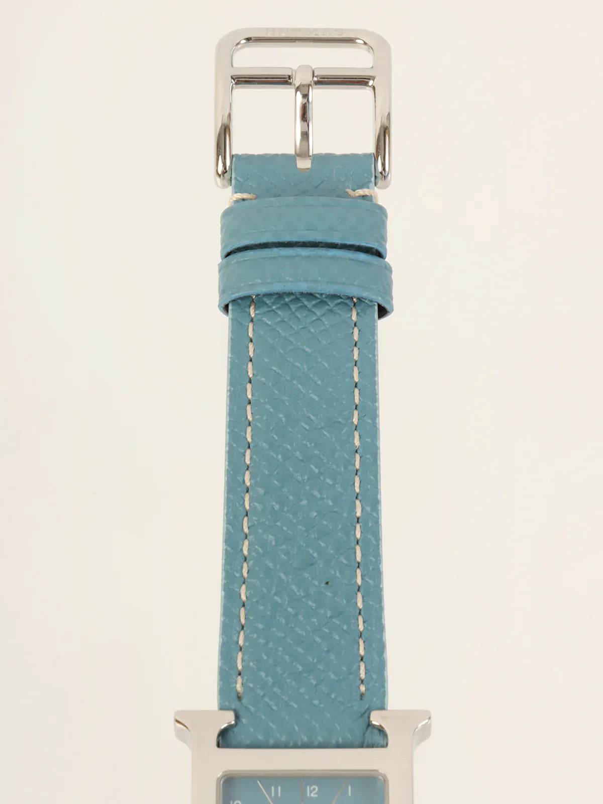 HERMES H Watch Blue