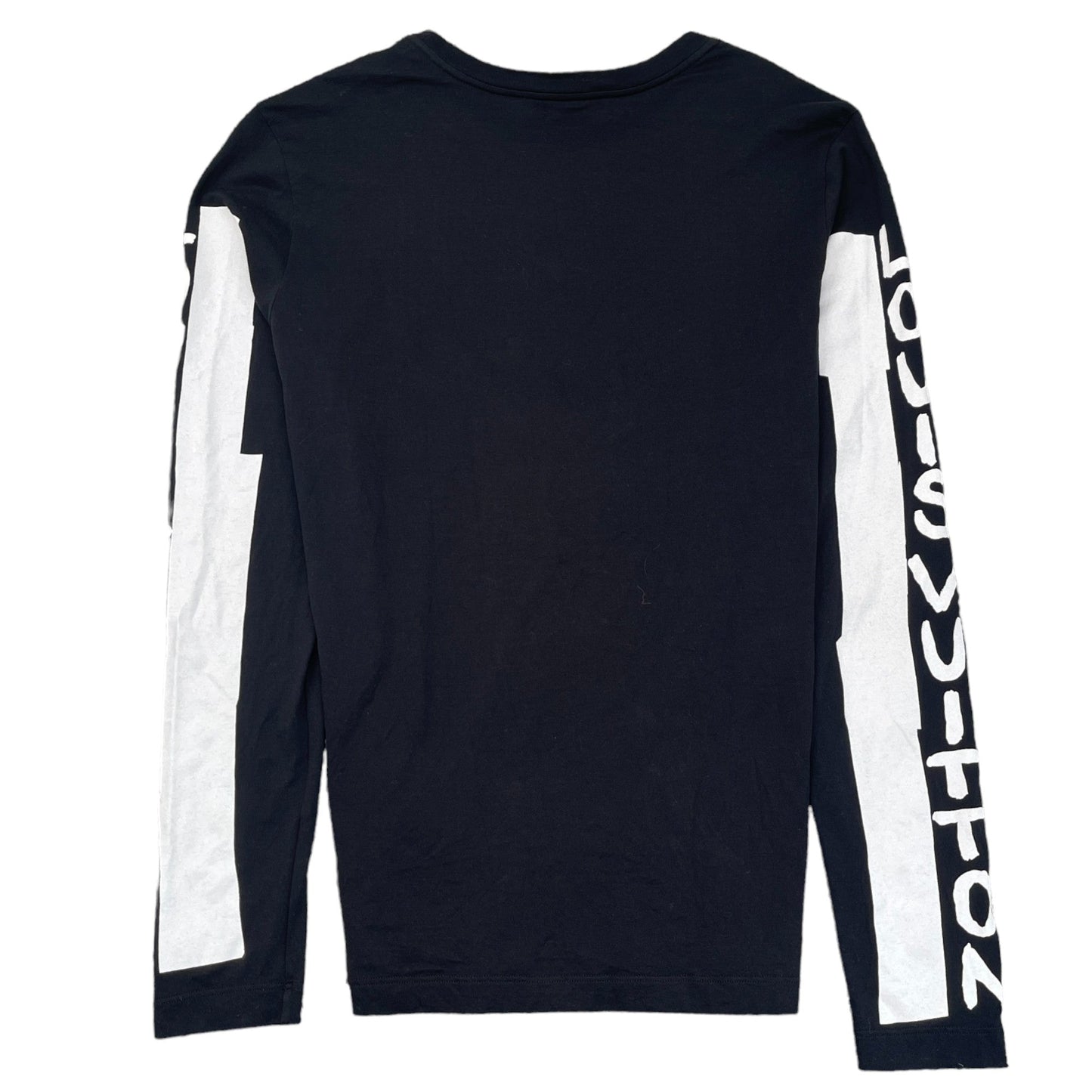 Men's Logo Long Sleeve T-Shirt Black Size S